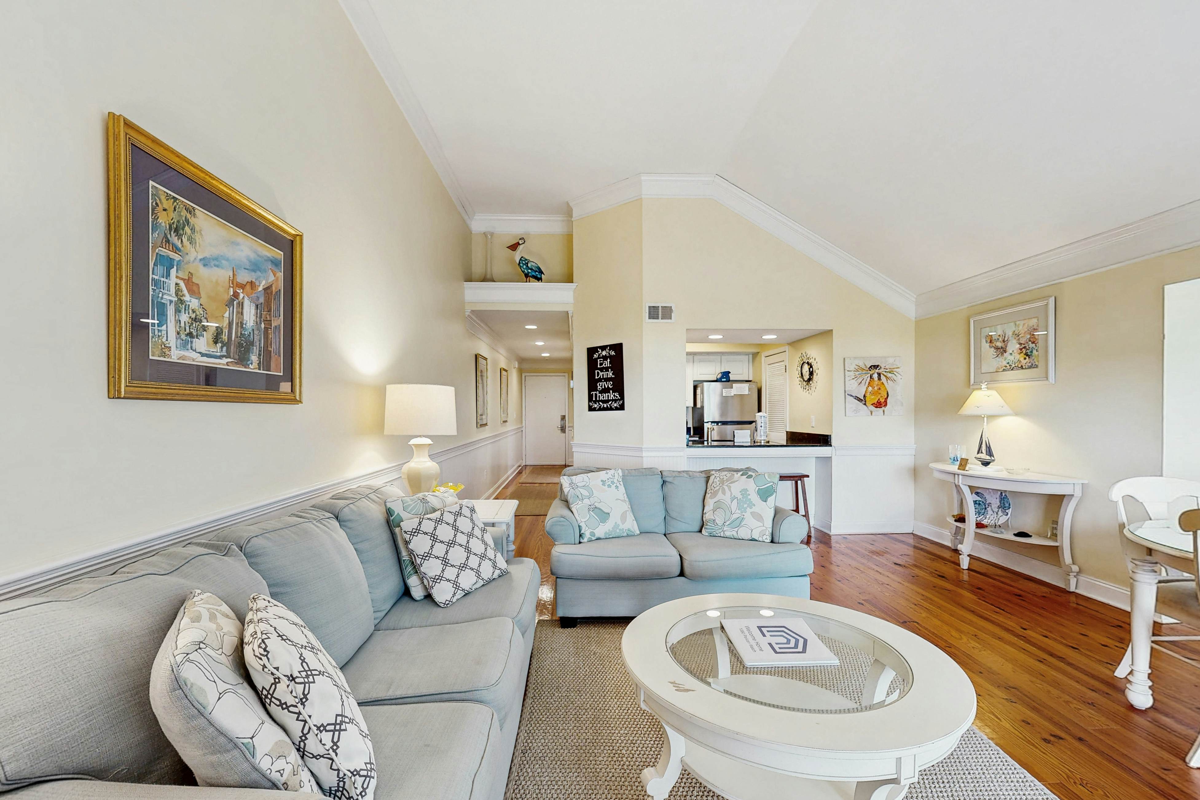 Condo with sunset views, with ocean/inlet views - walk to the Beach Club