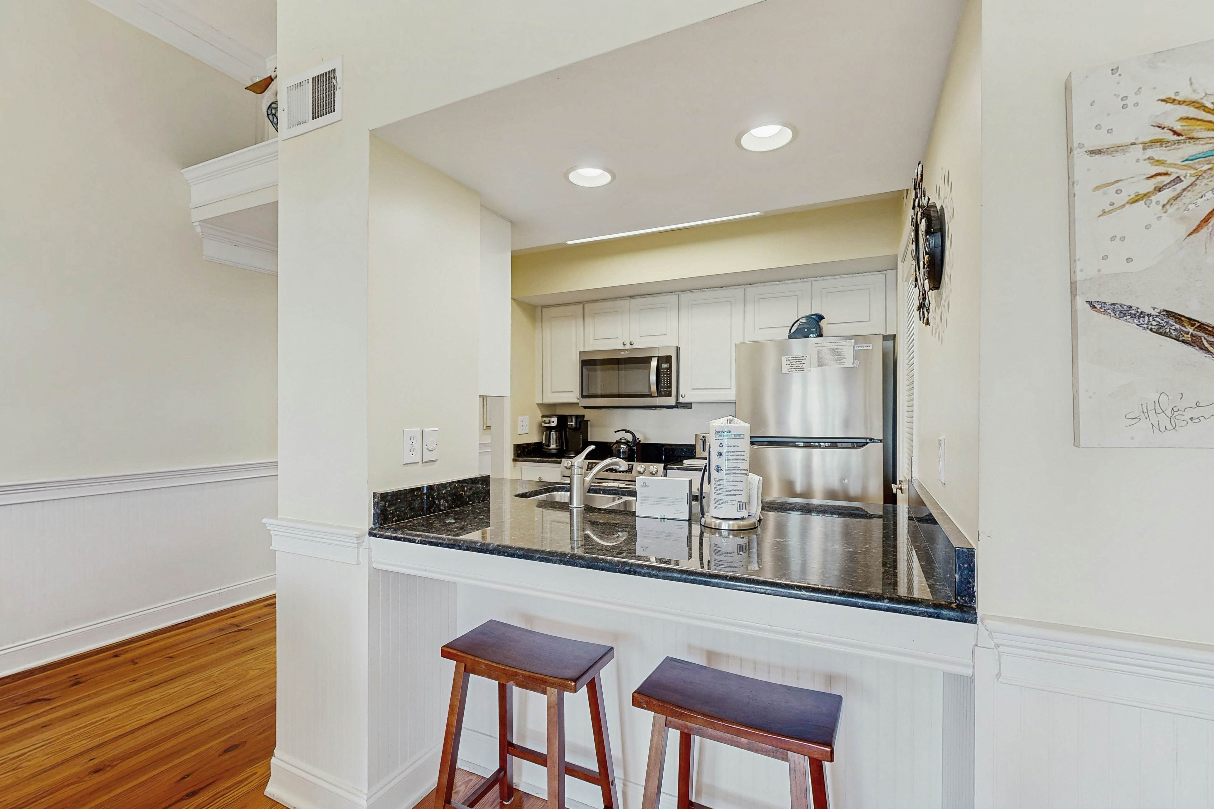 Condo with sunset views, with ocean/inlet views - walk to the Beach Club