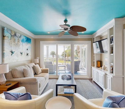 Elegant Ocean View Villa w/Fast WiFi, Shared Pools, Tennis, Golf Courses, & Gym