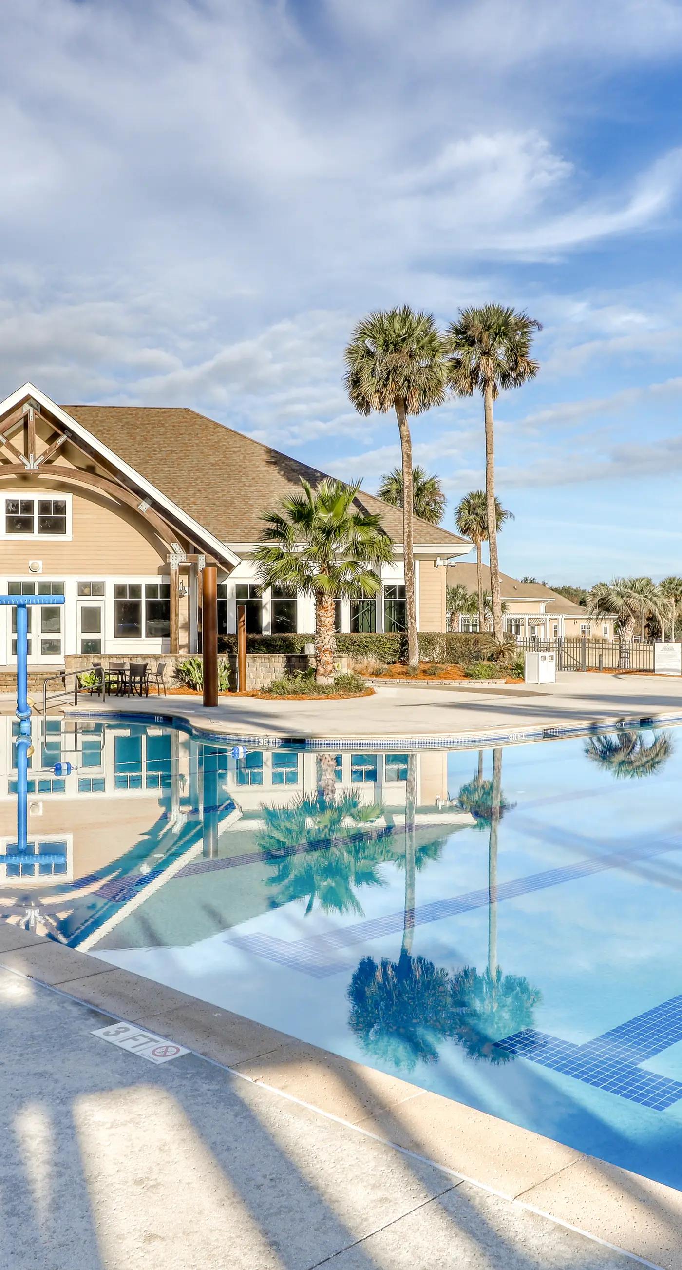 First-floor villa overlooking the Ocean Winds golf course 18th fairway