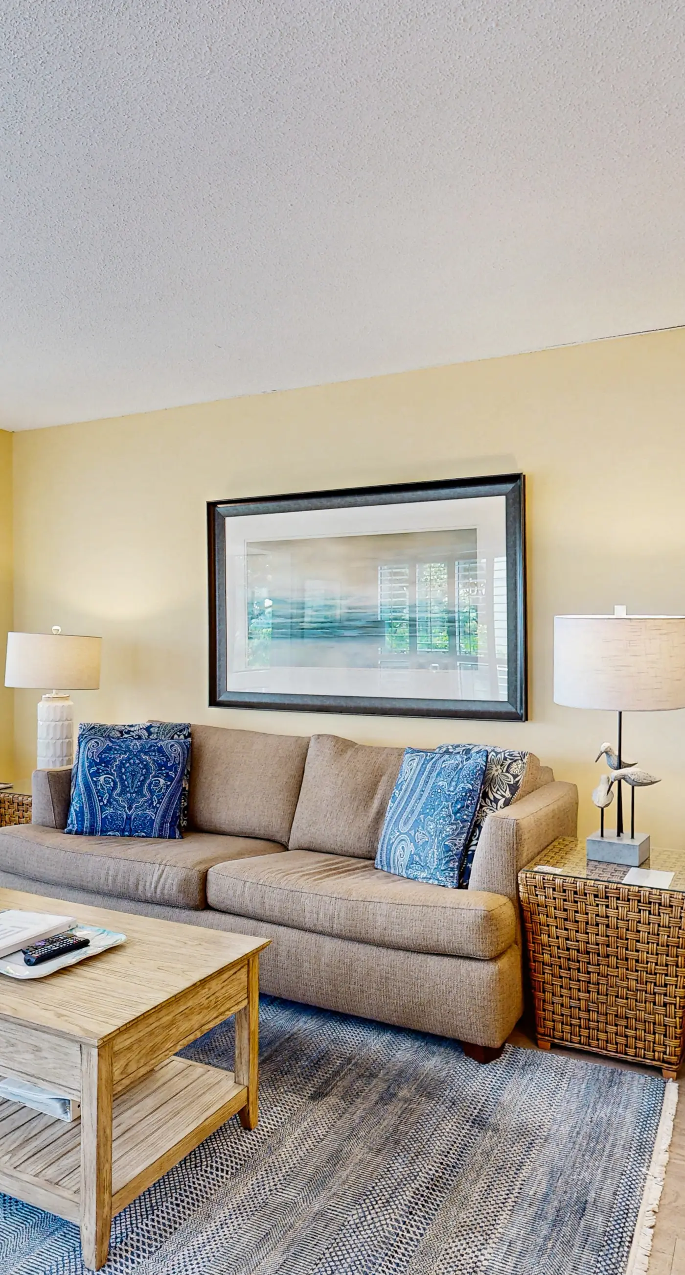First-floor villa overlooking the Ocean Winds golf course 18th fairway