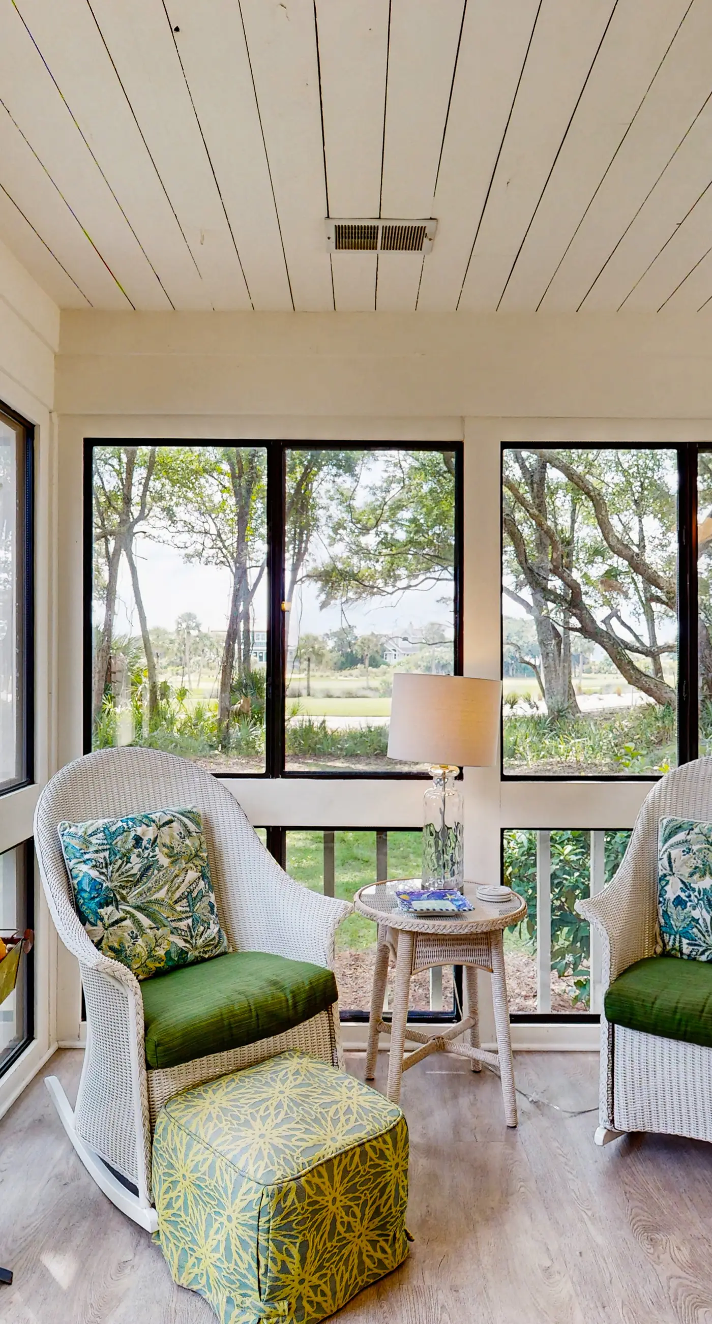 First-floor villa overlooking the Ocean Winds golf course 18th fairway