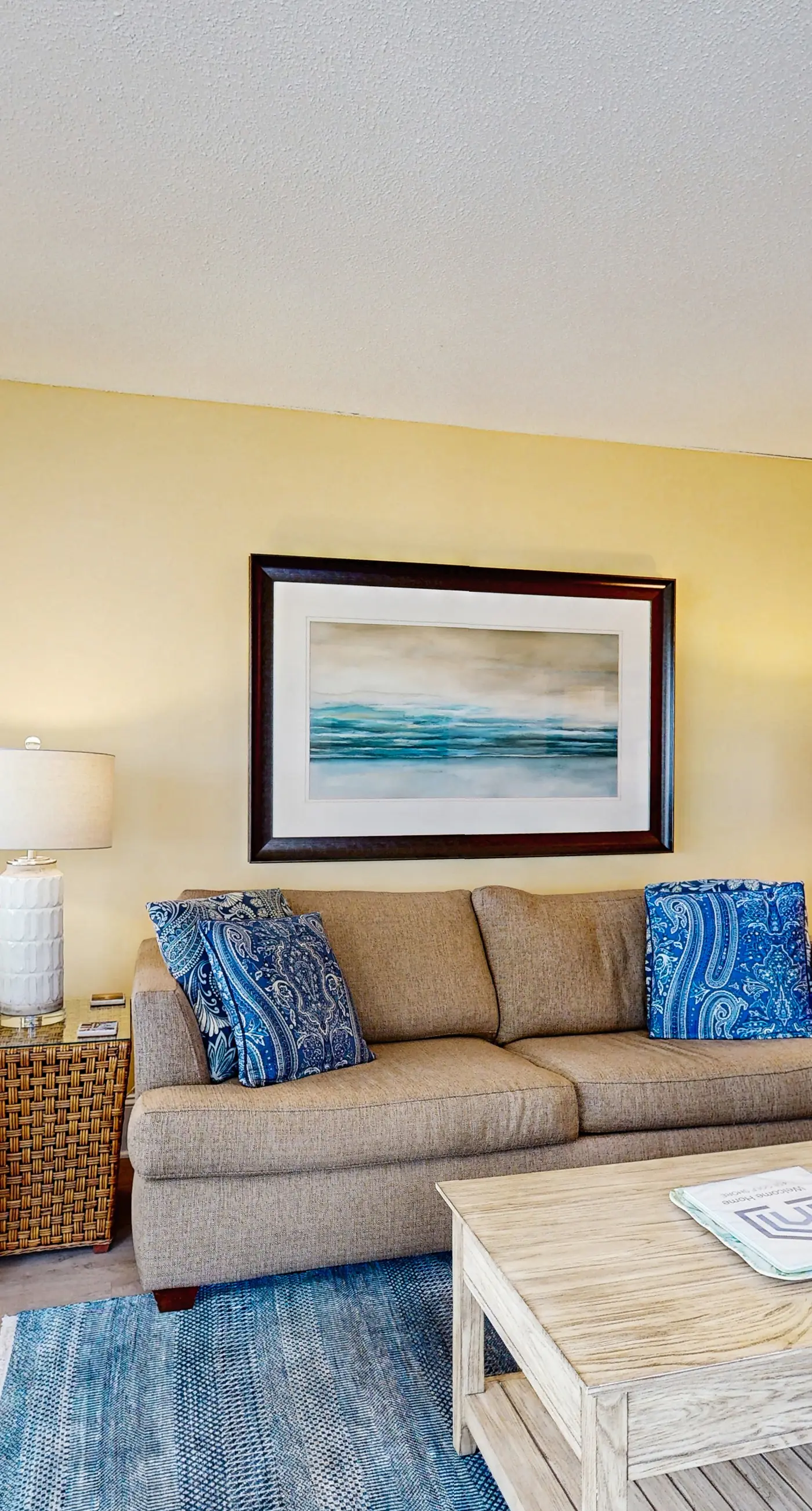 First-floor villa overlooking the Ocean Winds golf course 18th fairway