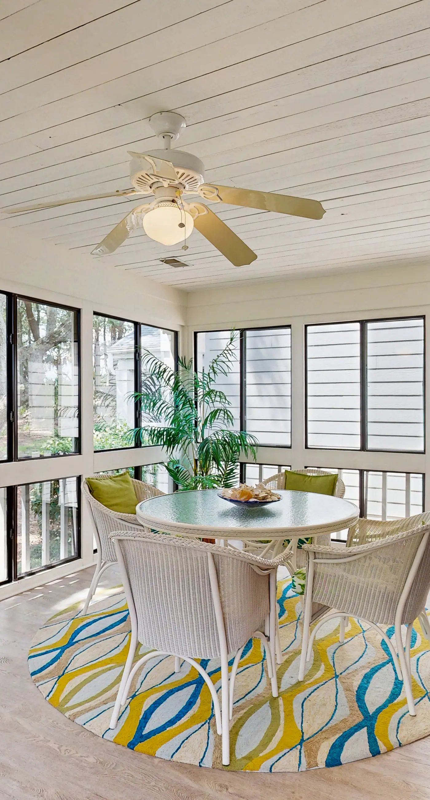 First-floor villa overlooking the Ocean Winds golf course 18th fairway