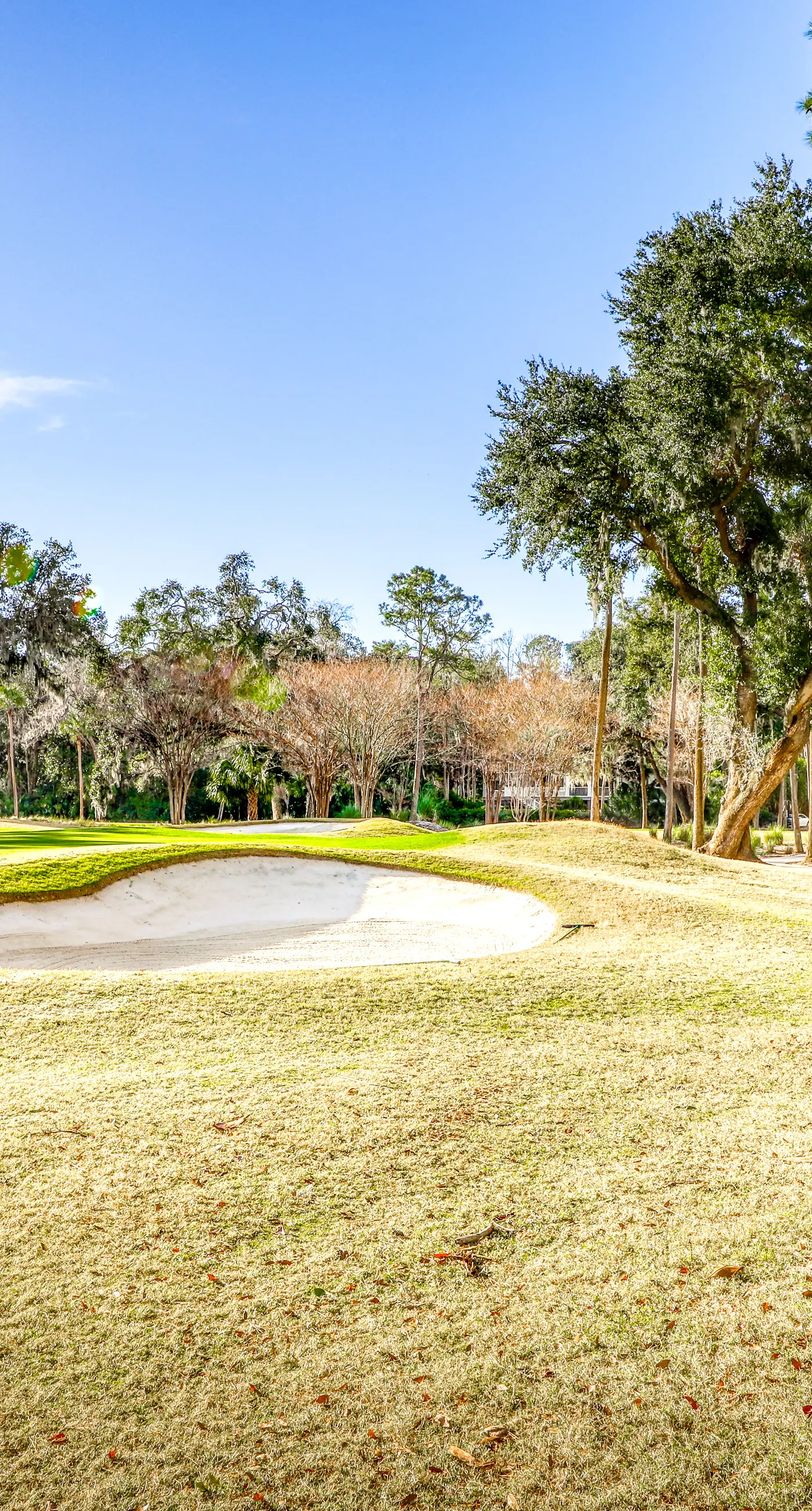 First-floor villa overlooking the Ocean Winds golf course 18th fairway