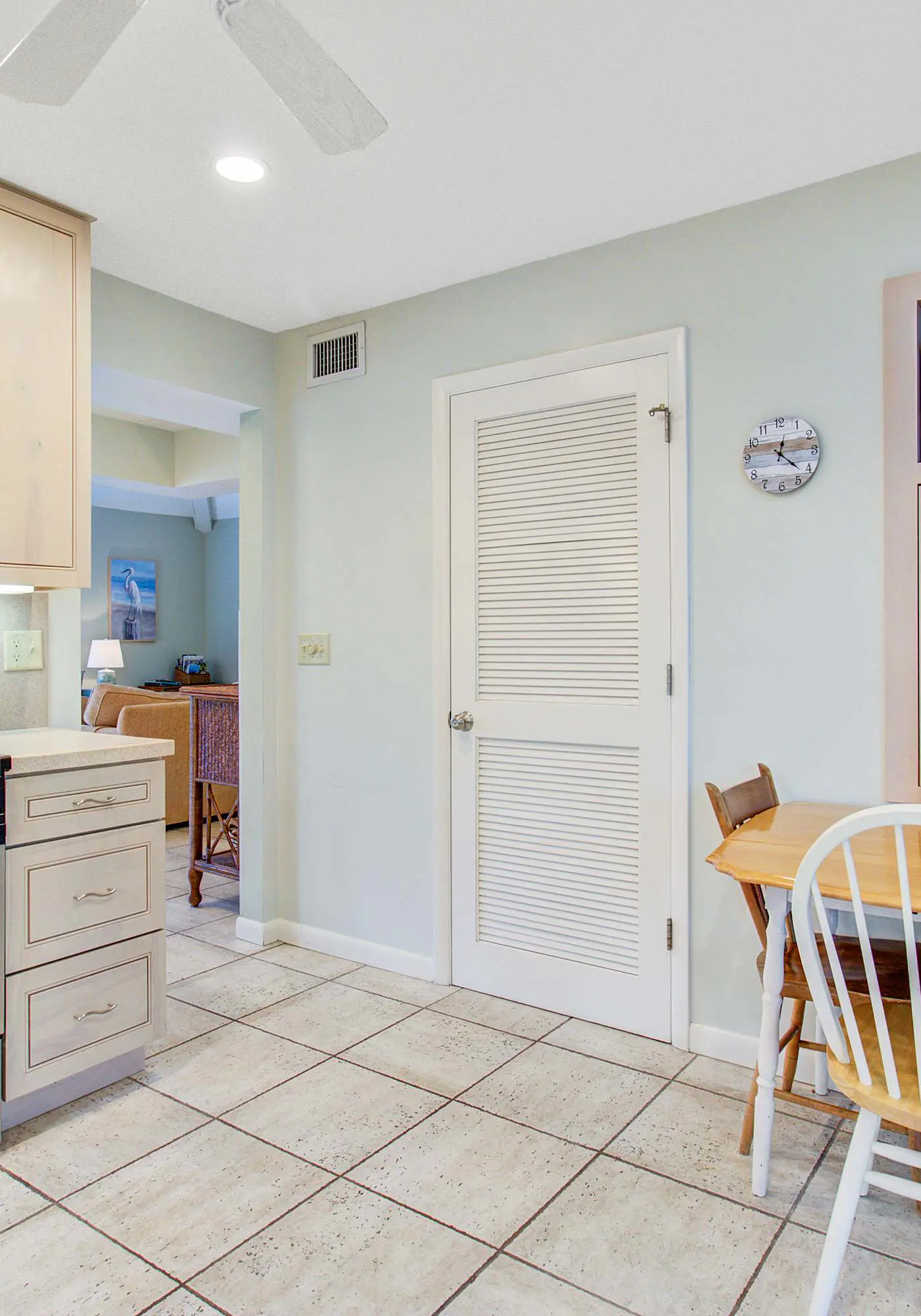 Villa with screened porch & fabulous views - just across the street from the beach