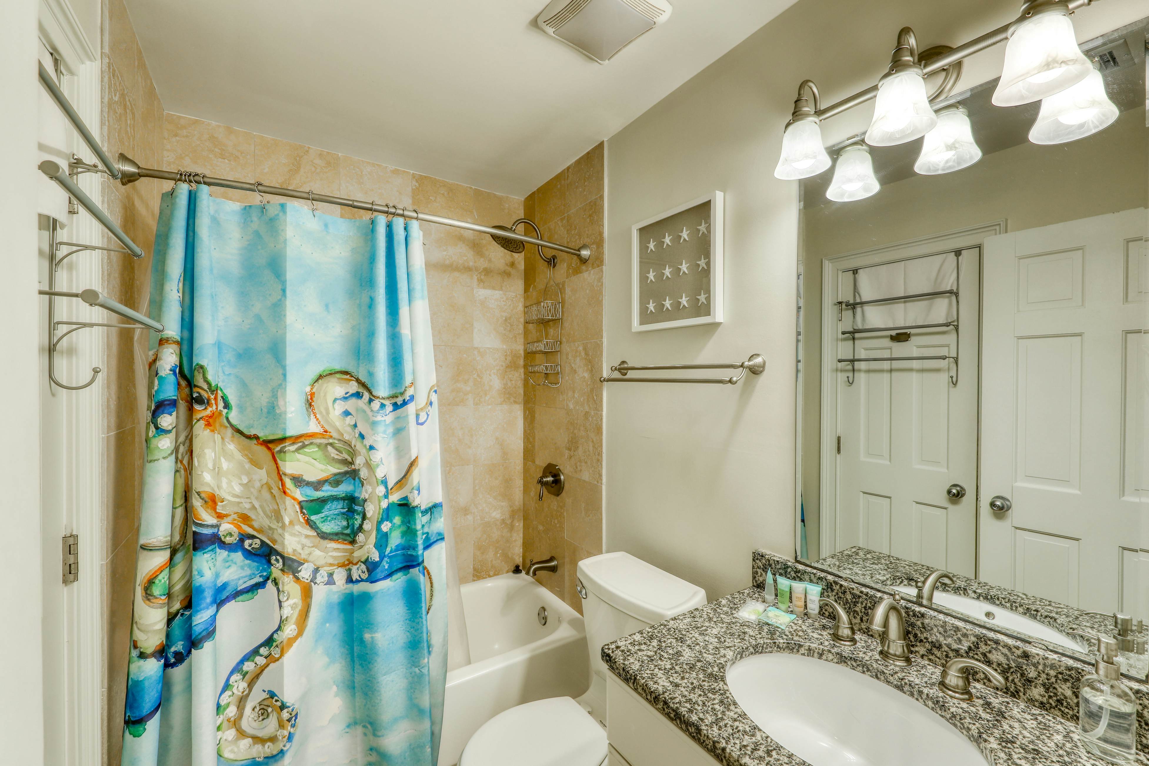 Dog-Friendly Waterfront Condo with Furnished Deck & Beach Views