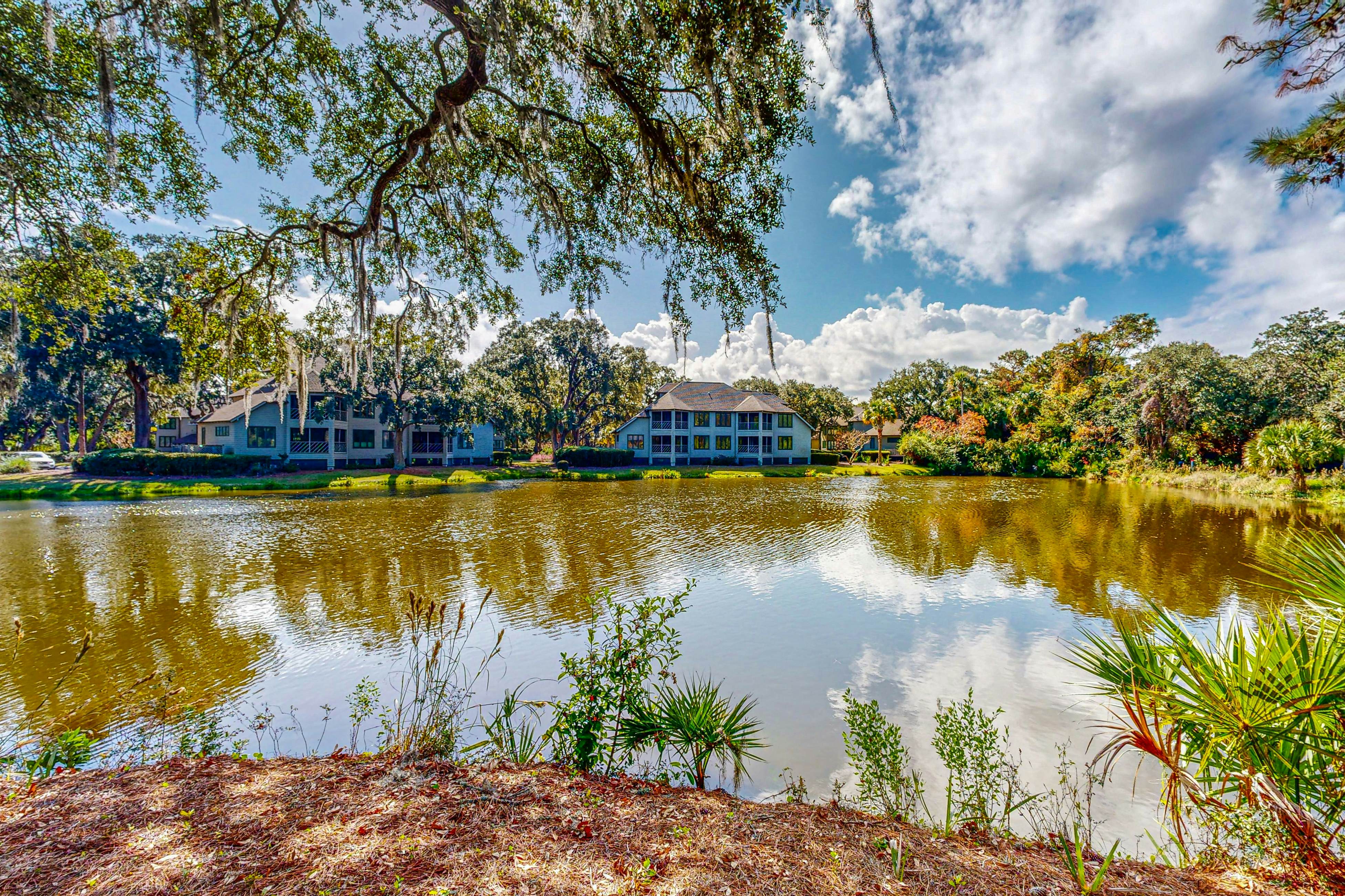 Lagoon views, close to beach, golf, tennis and 30 minutes from Charleston