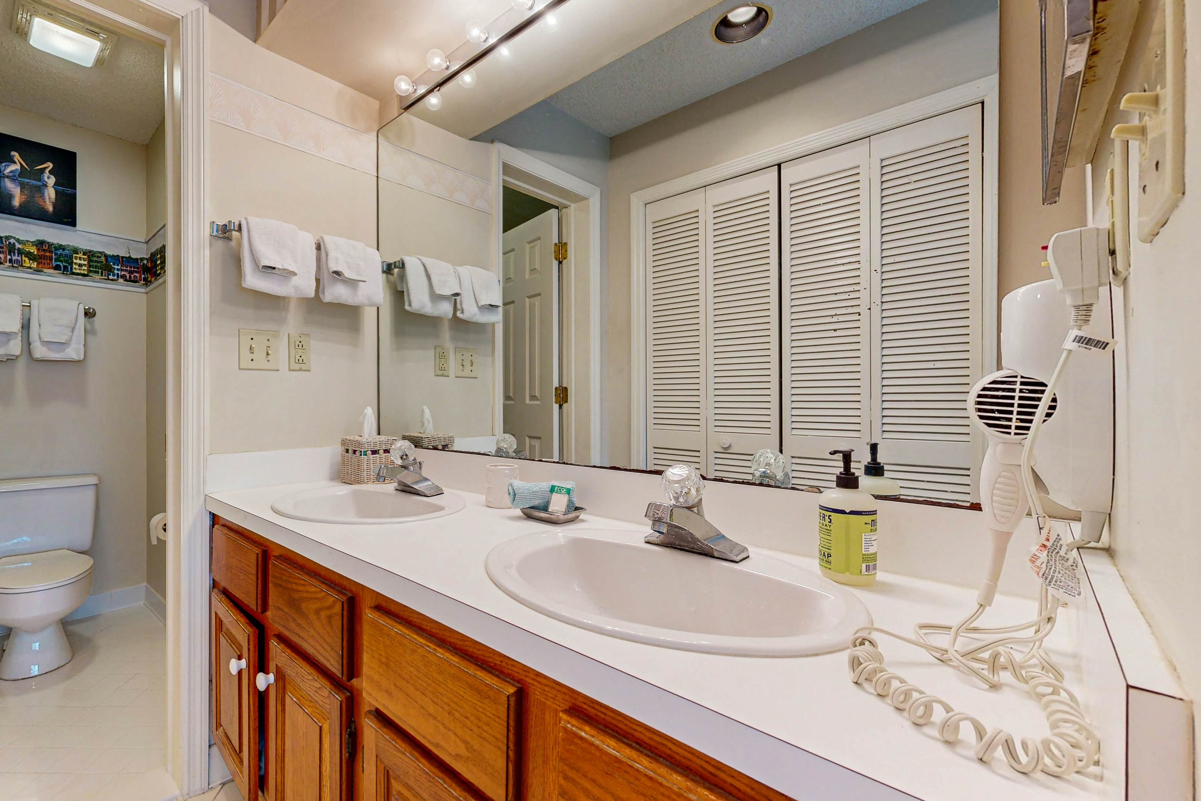 Lagoon views, close to beach, golf, tennis and 30 minutes from Charleston