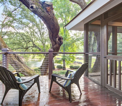 Exquisite escape with lake views, second-floor deck & sunroom - dog-friendly