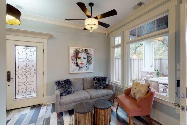 Exquisite escape with lake views, second-floor deck & sunroom - dog-friendly