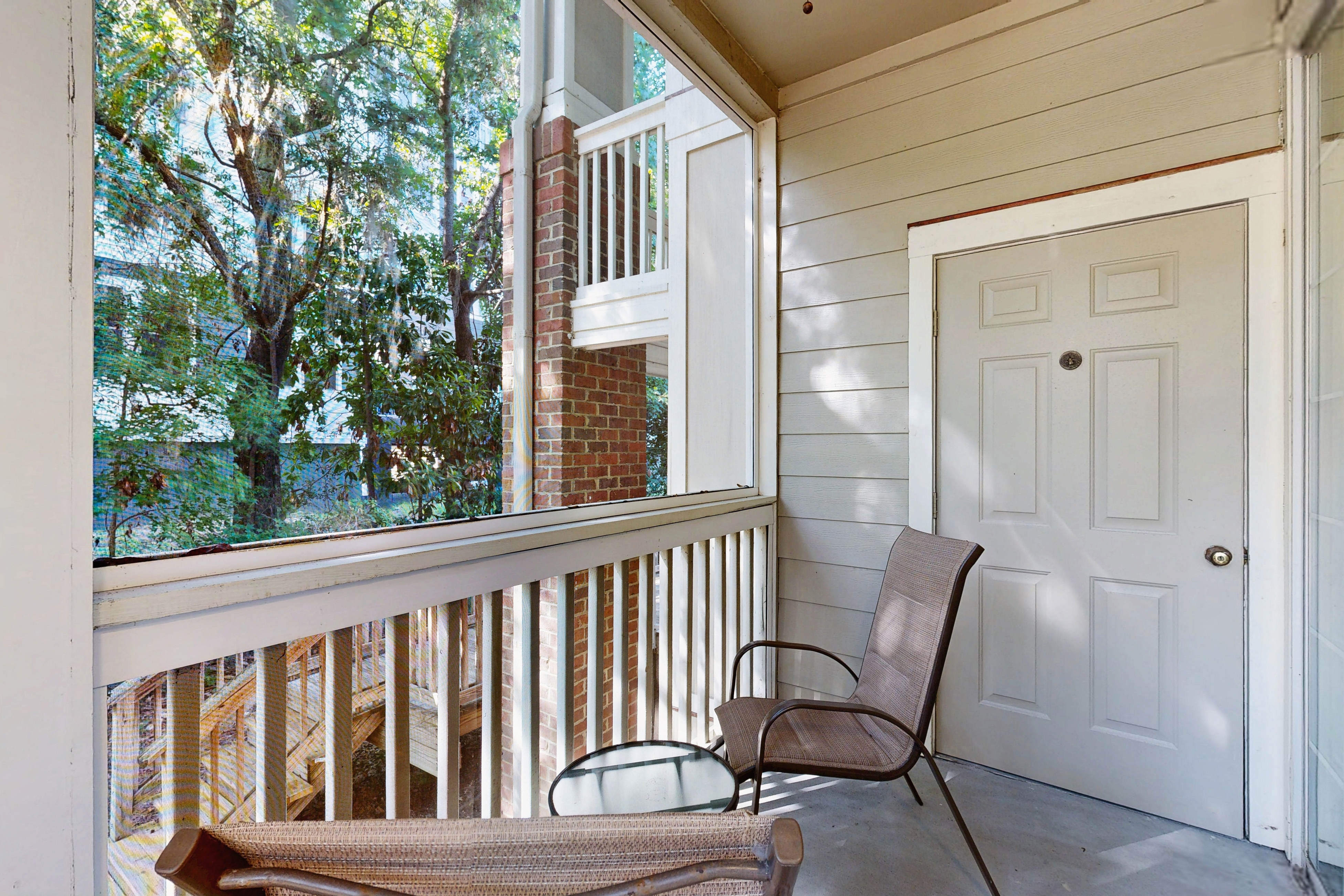 Fully-furnished first-floor condo with pool & private washer/dryer- dog-friendly