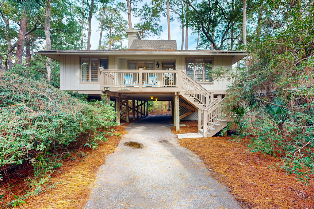 Dog-friendly home with deck, grill & pool - easy walk to beach, dining & shops