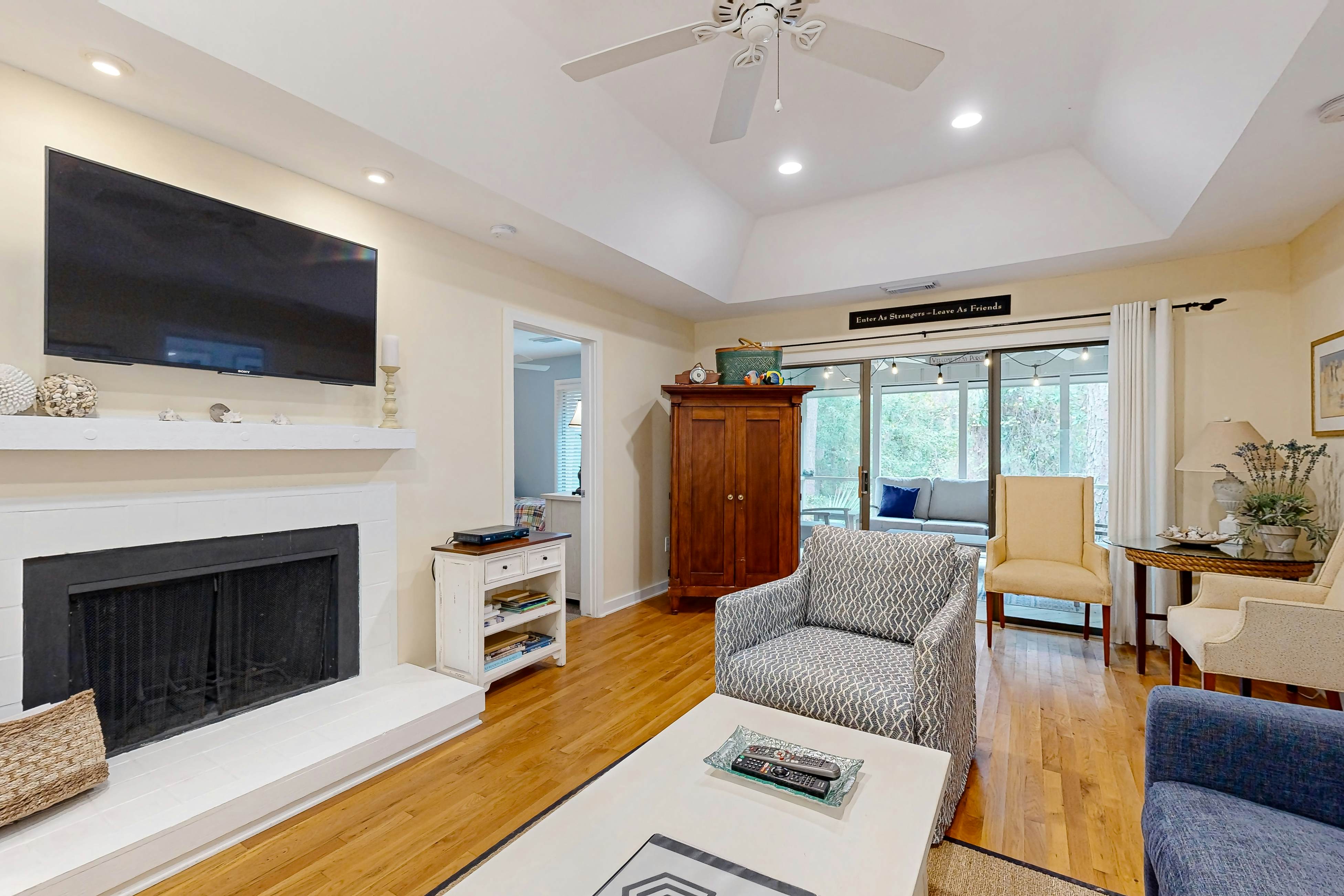 Dog-friendly home with deck, grill & pool - easy walk to beach, dining & shops