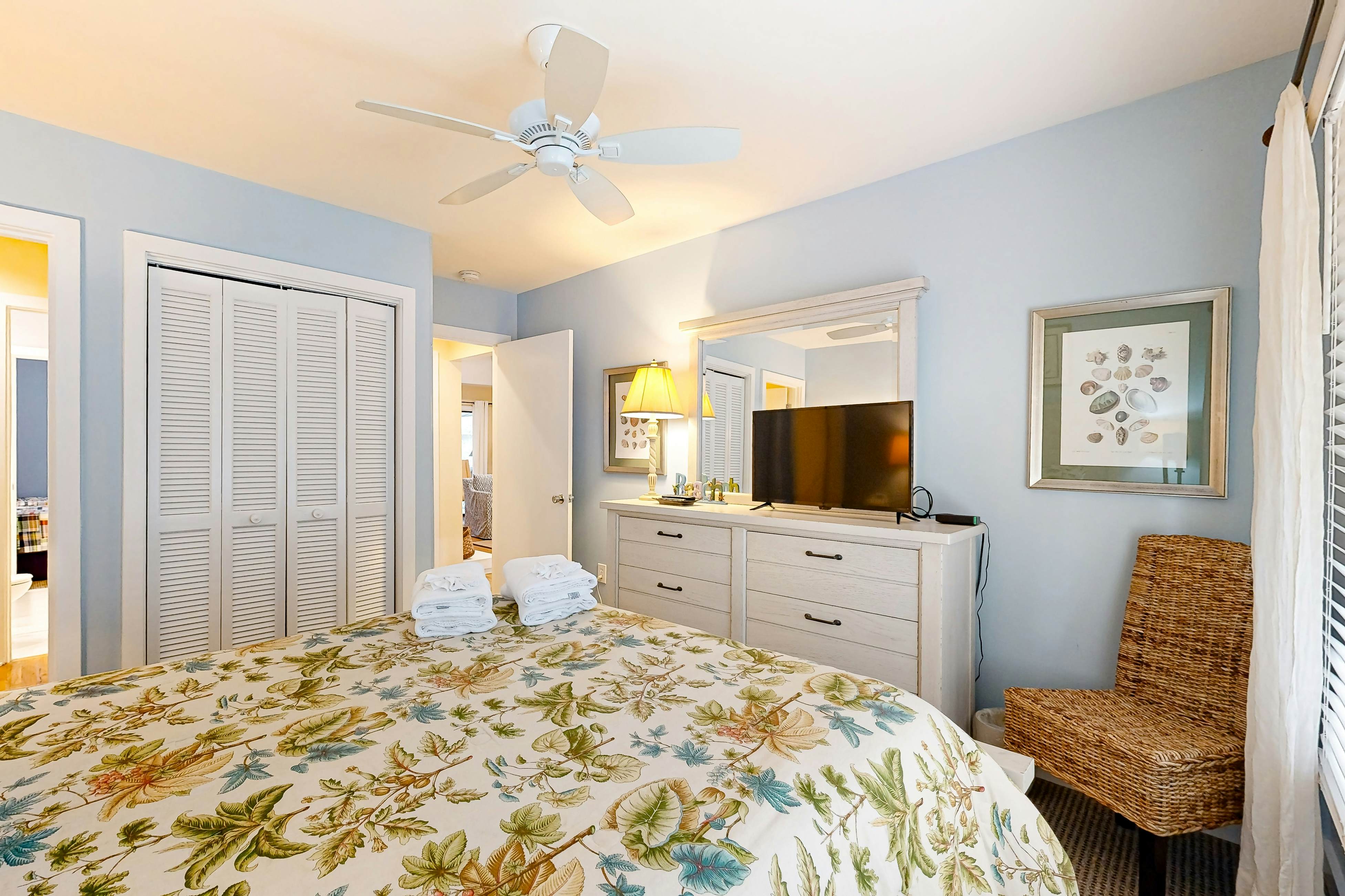 Dog-friendly home with deck, grill & pool - easy walk to beach, dining & shops