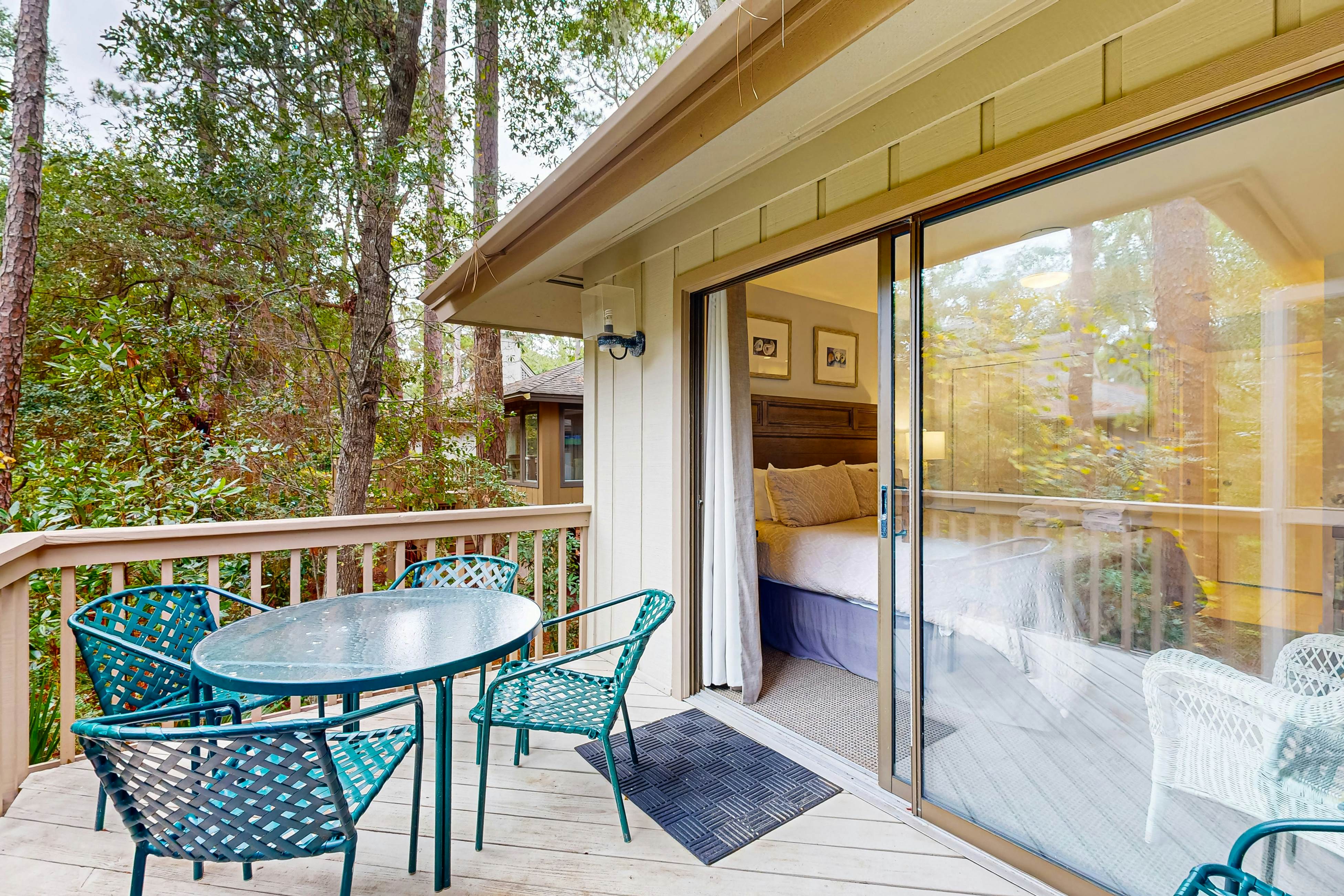 Dog-friendly home with deck, grill & pool - easy walk to beach, dining & shops