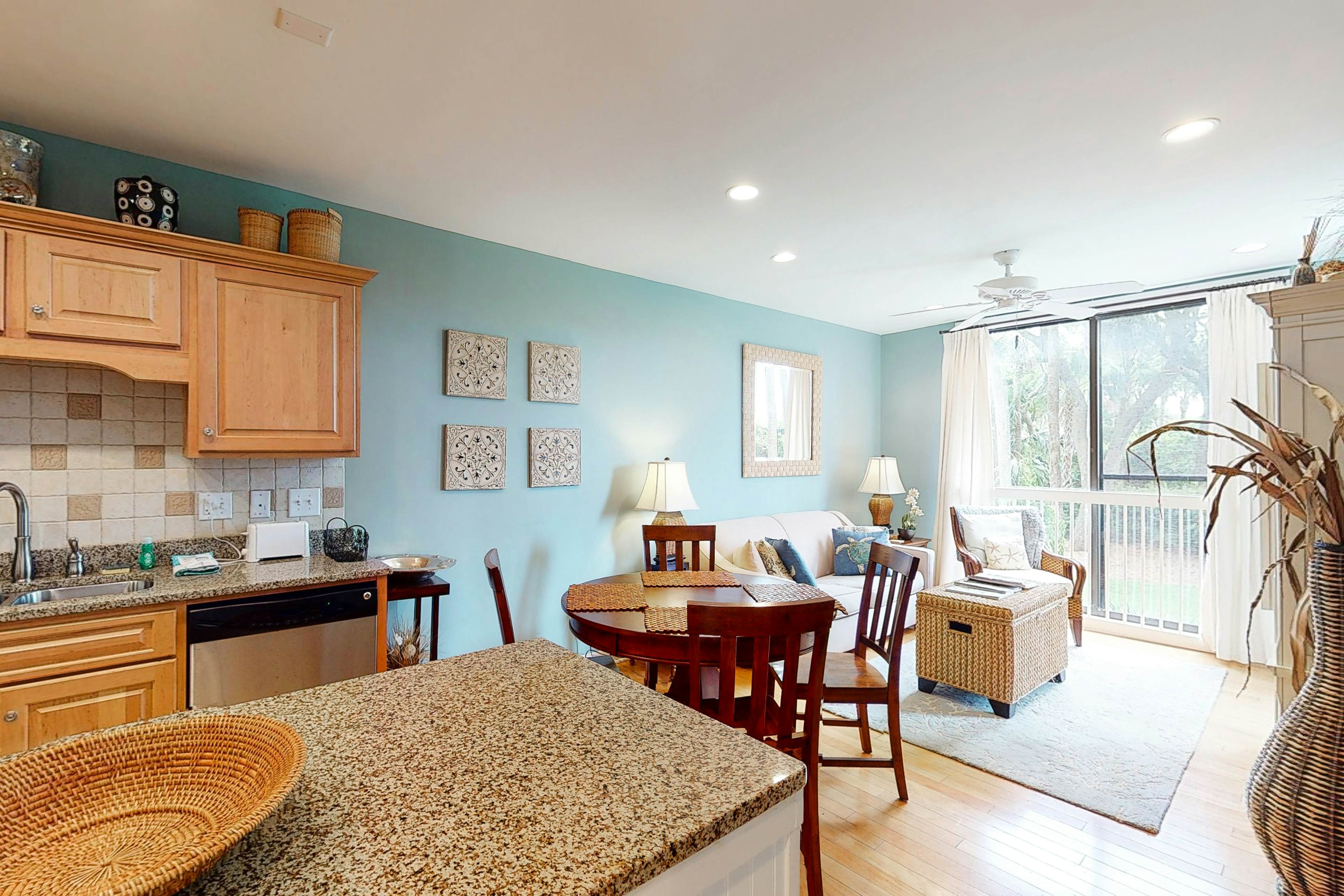 First floor ocean area villa w/ dune & wooded views - just steps from the beach