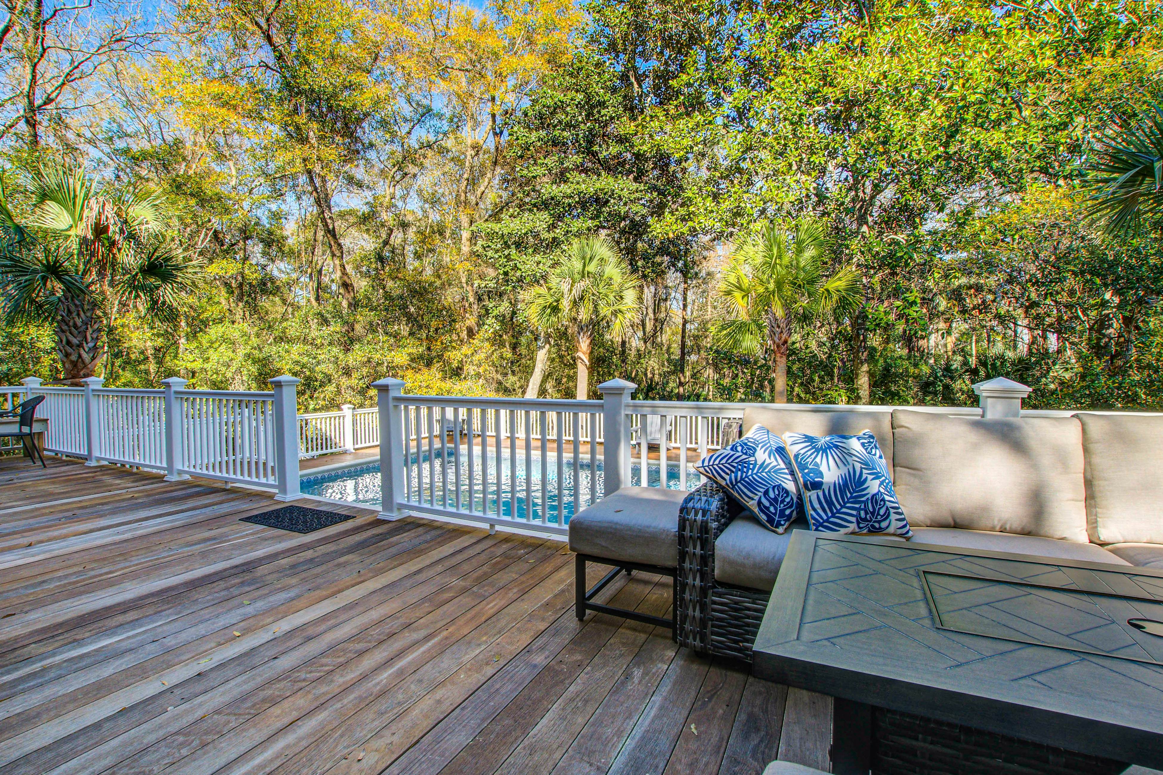 Quiet, Secluded Home w/ Private Pool - Close to Nature Trails, Beach, & Golf