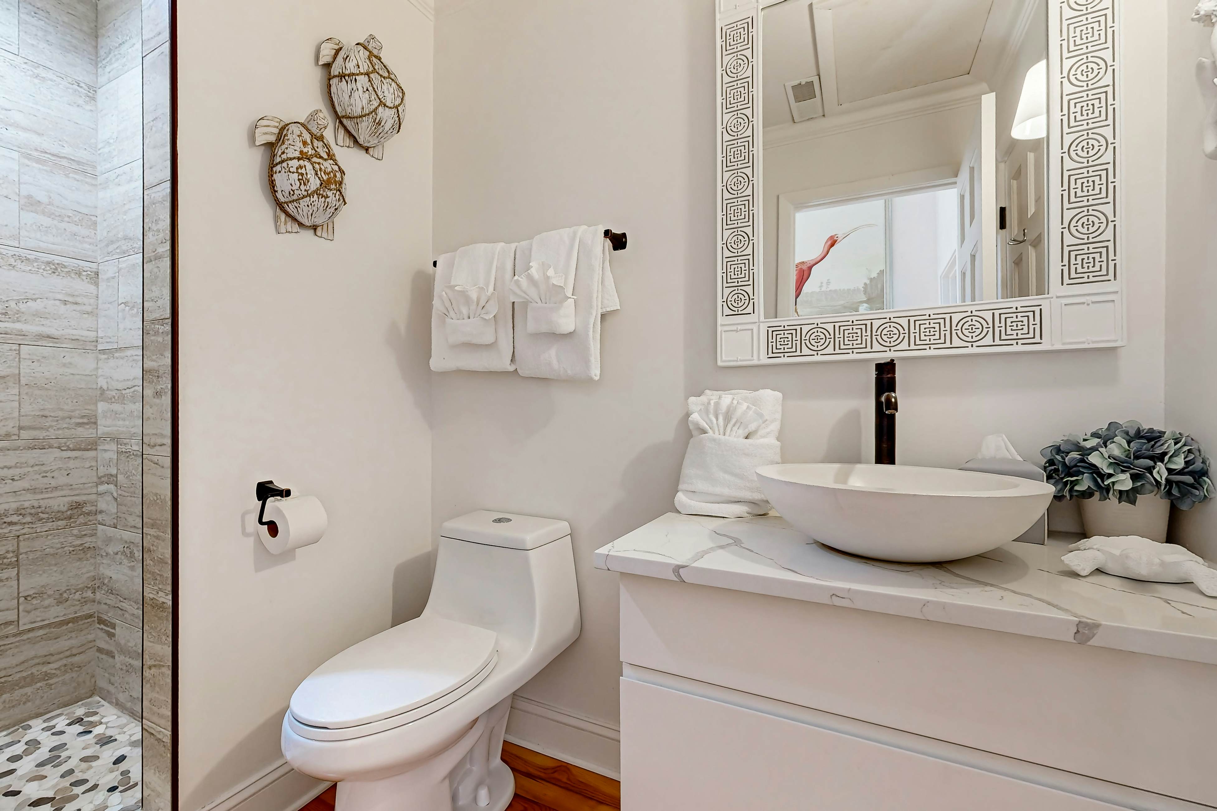 Updated townhouse with outside deck, shared pool, tennis, pickleball and beach