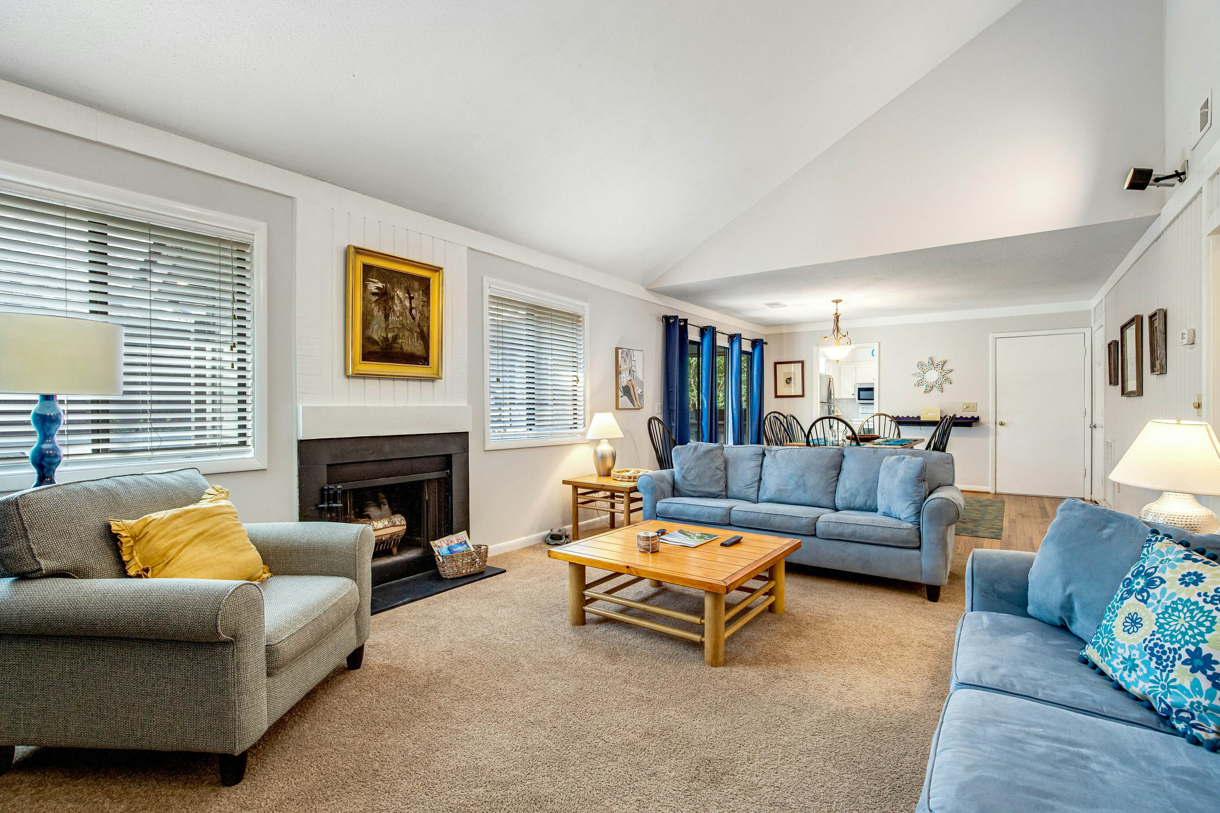 Dog-Friendly Home with Deck, Screened Porch & Woodland Views - Near Beach