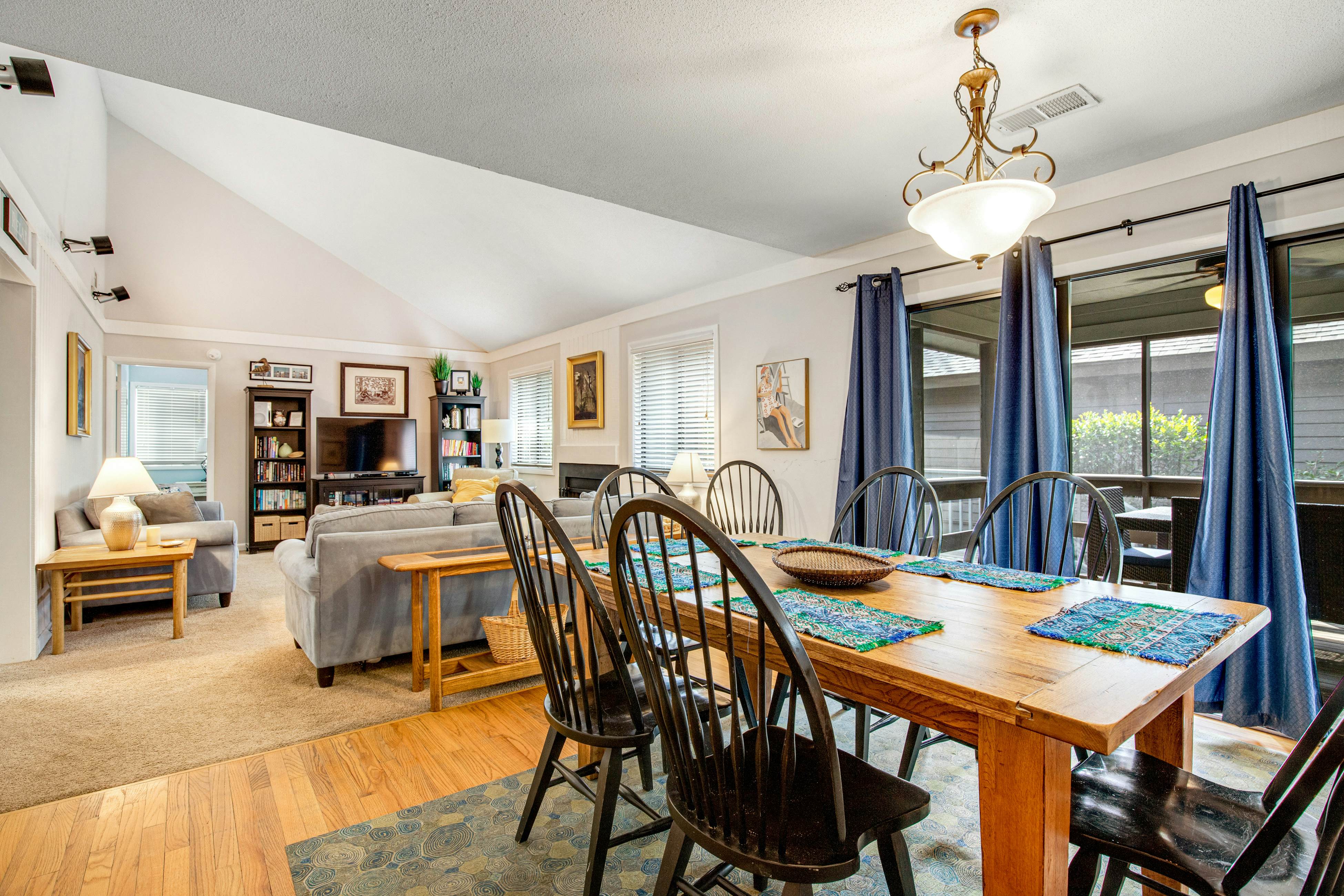 Dog-Friendly Home with Deck, Screened Porch & Woodland Views - Near Beach