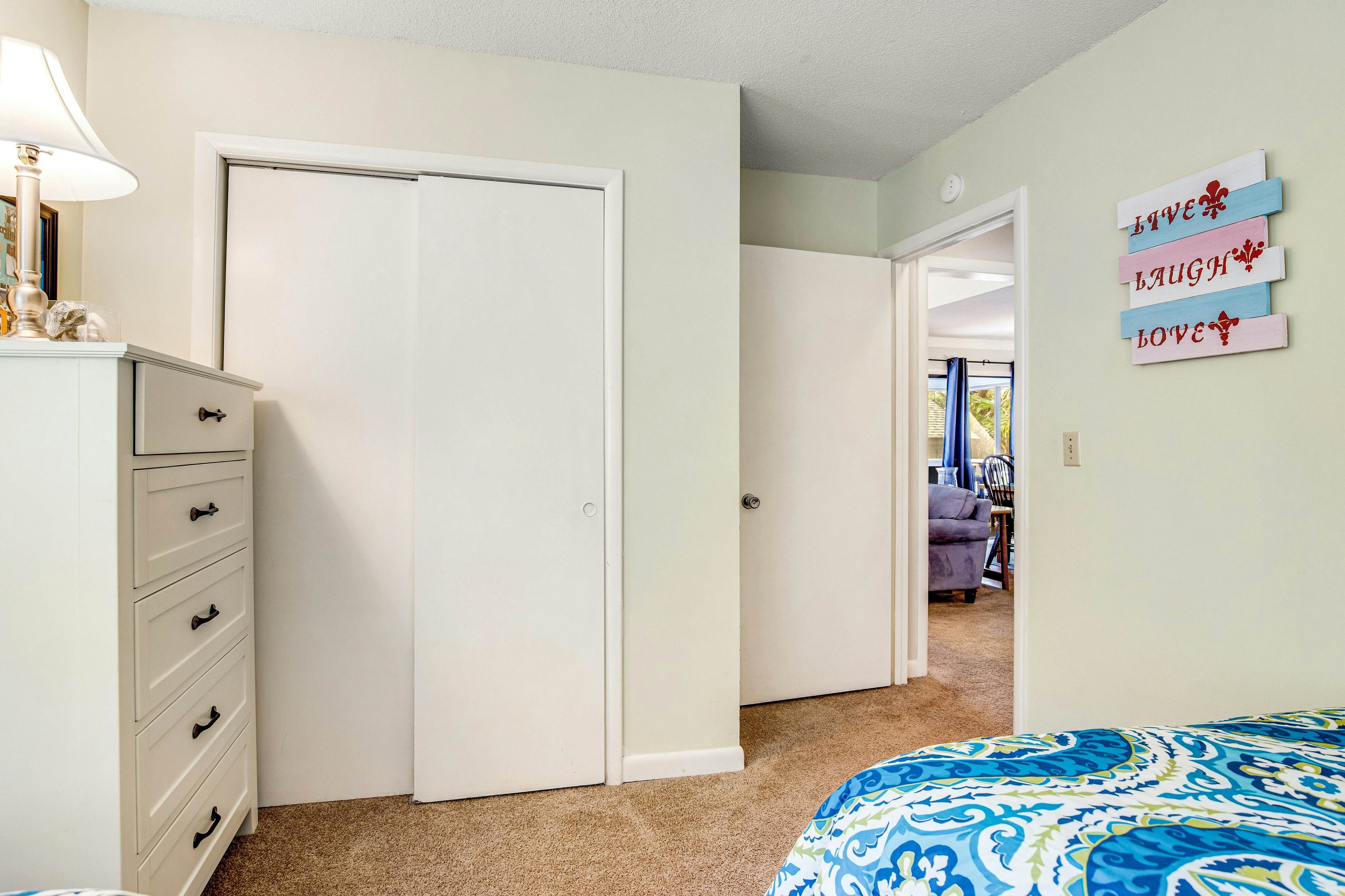 Dog-Friendly Home with Deck, Screened Porch & Woodland Views - Near Beach