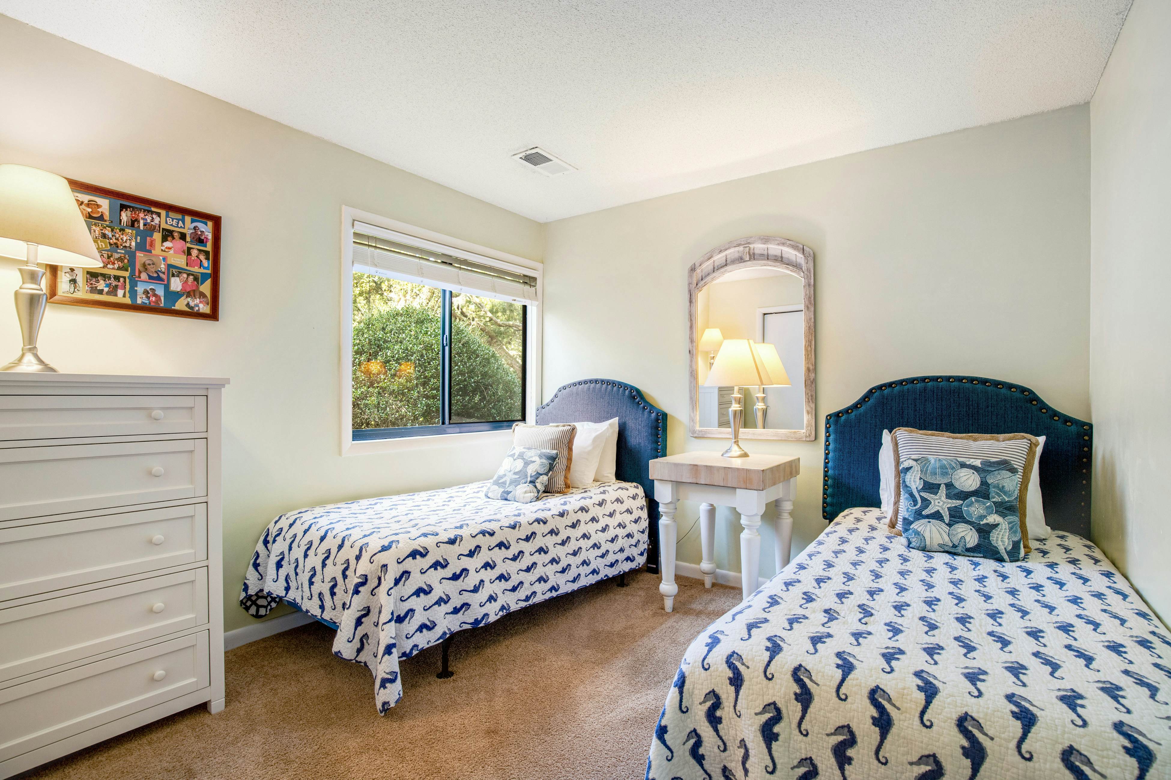 Dog-Friendly Home with Deck, Screened Porch & Woodland Views - Near Beach