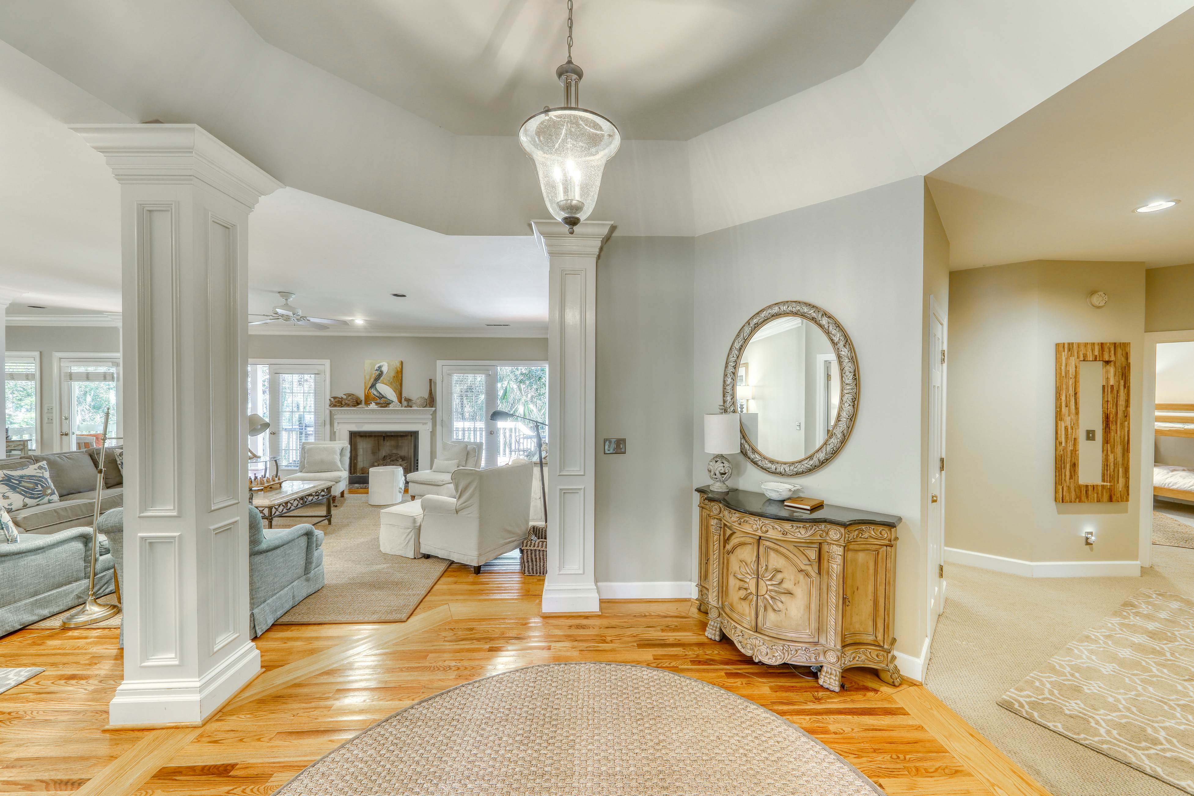 Woodsy Home with Peaceful Surroundings & Pool Near Golf & Tennis