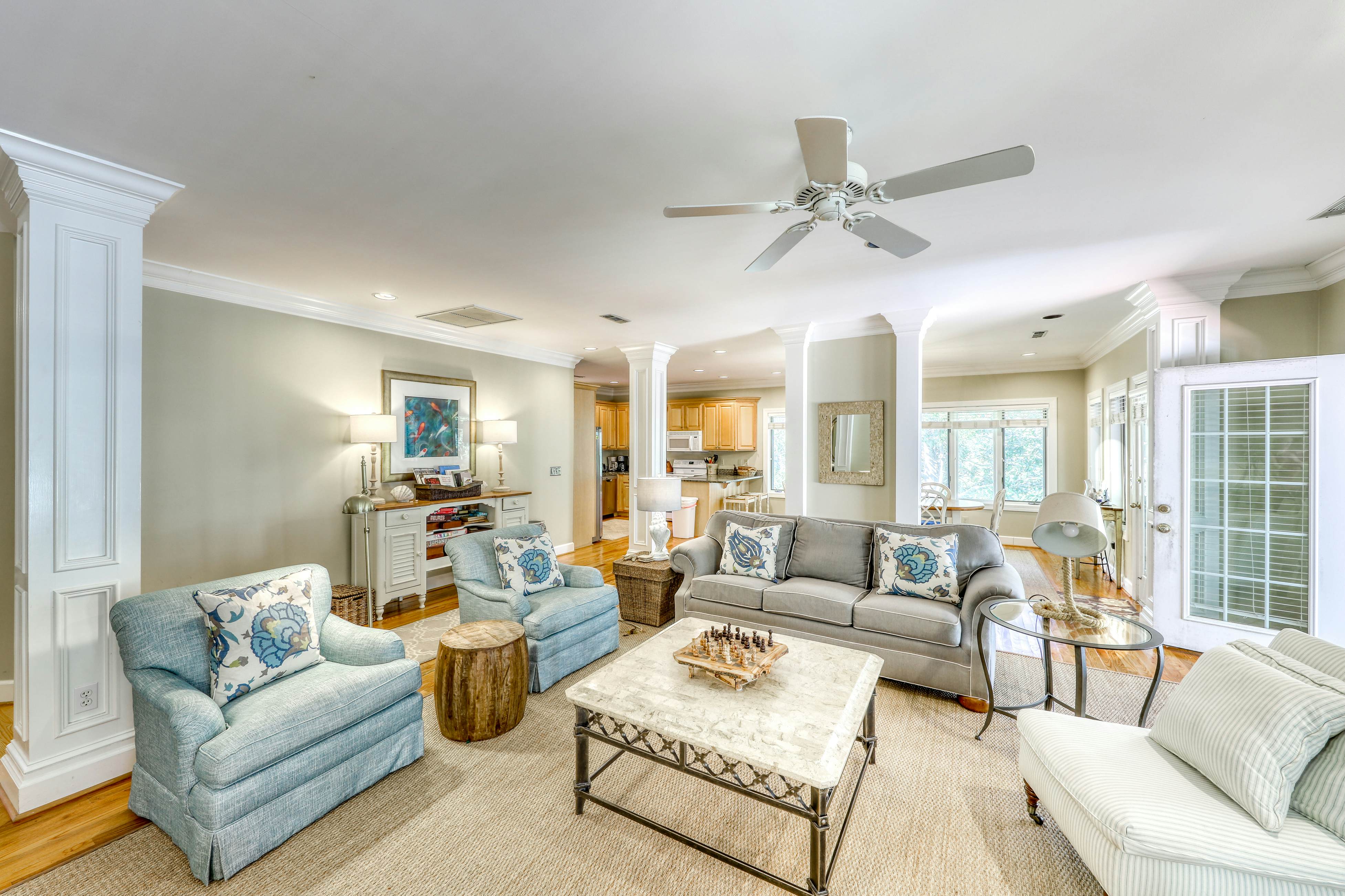 Woodsy Home with Peaceful Surroundings & Pool Near Golf & Tennis