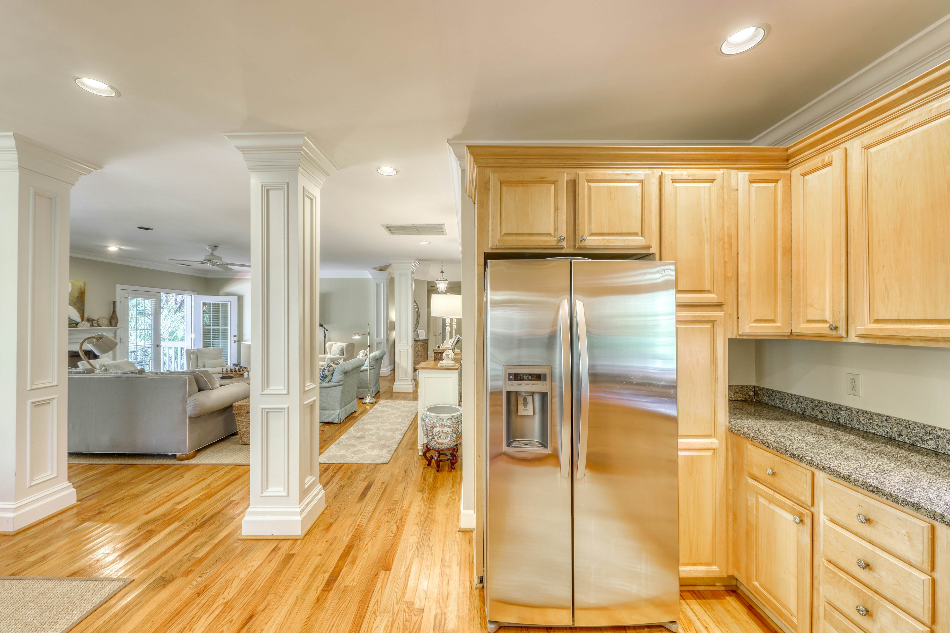 Woodsy Home with Peaceful Surroundings & Pool Near Golf & Tennis