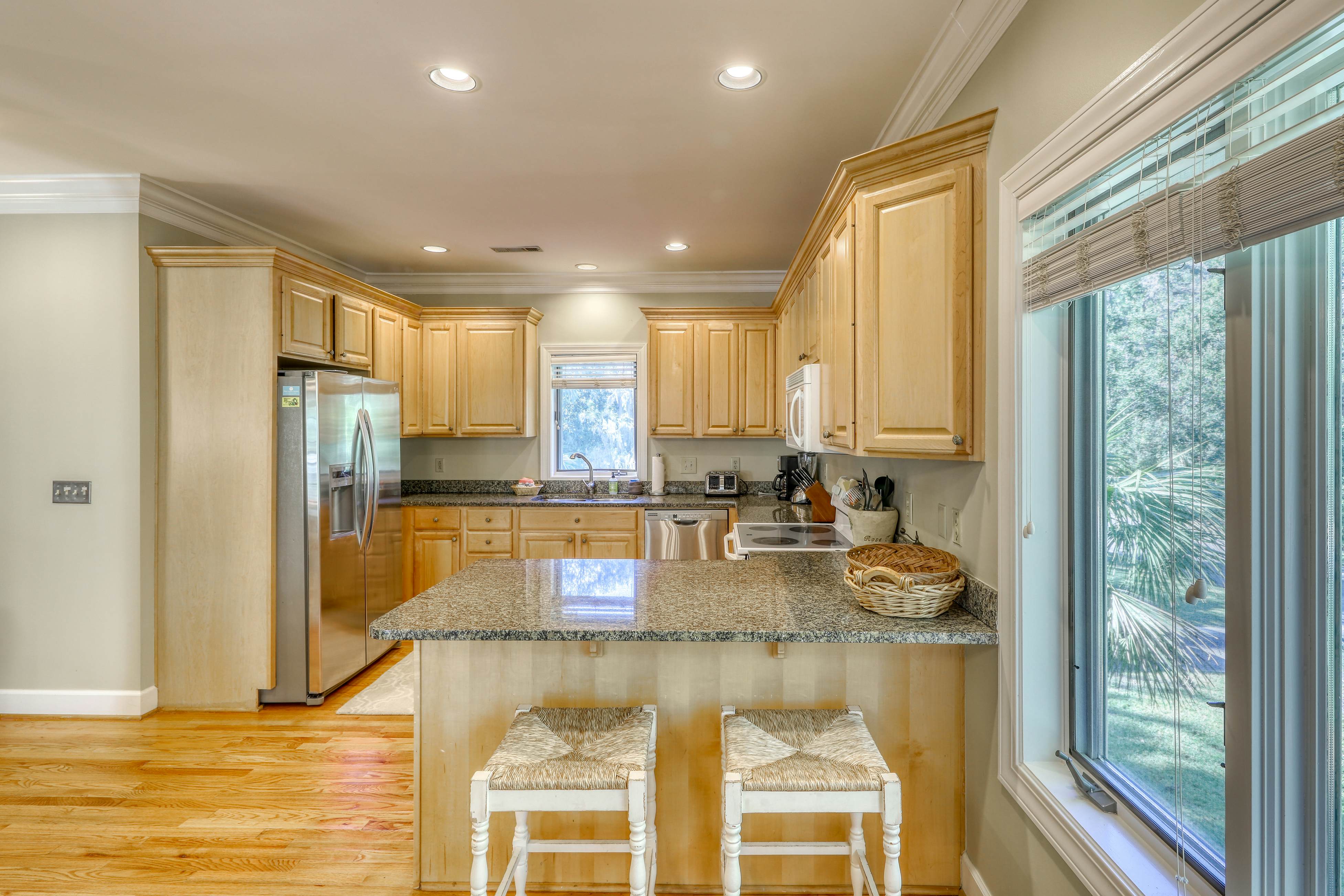 Woodsy Home with Peaceful Surroundings & Pool Near Golf & Tennis