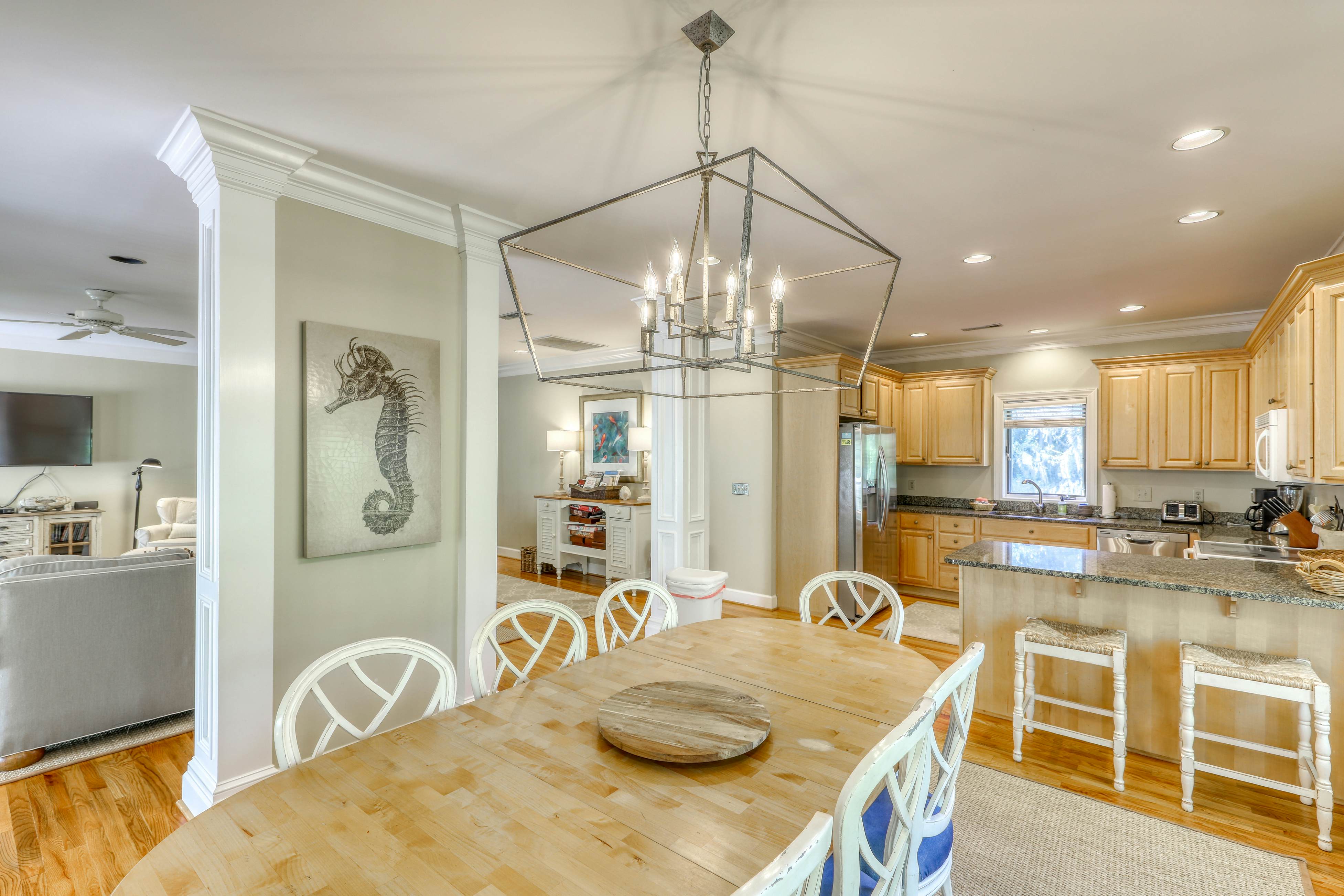 Woodsy Home with Peaceful Surroundings & Pool Near Golf & Tennis