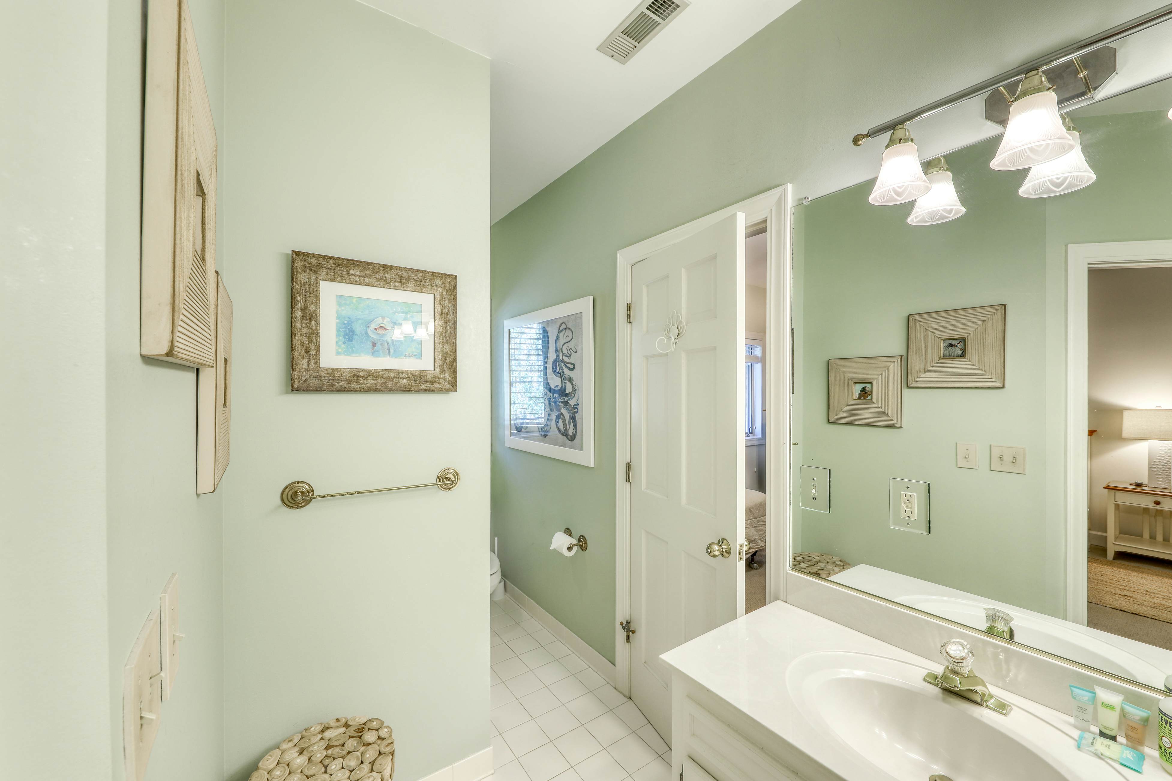 Woodsy Home with Peaceful Surroundings & Pool Near Golf & Tennis