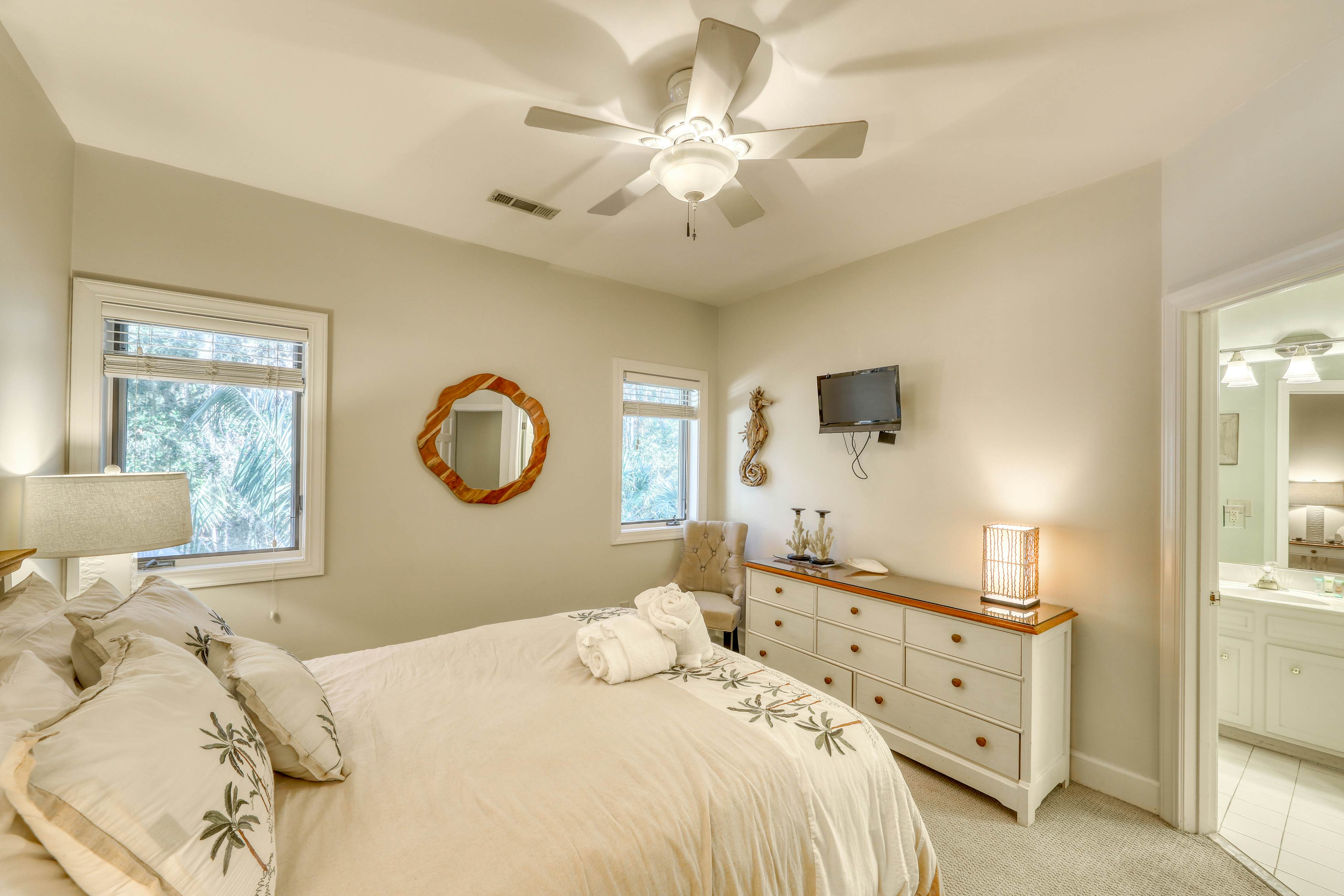 Woodsy Home with Peaceful Surroundings & Pool Near Golf & Tennis