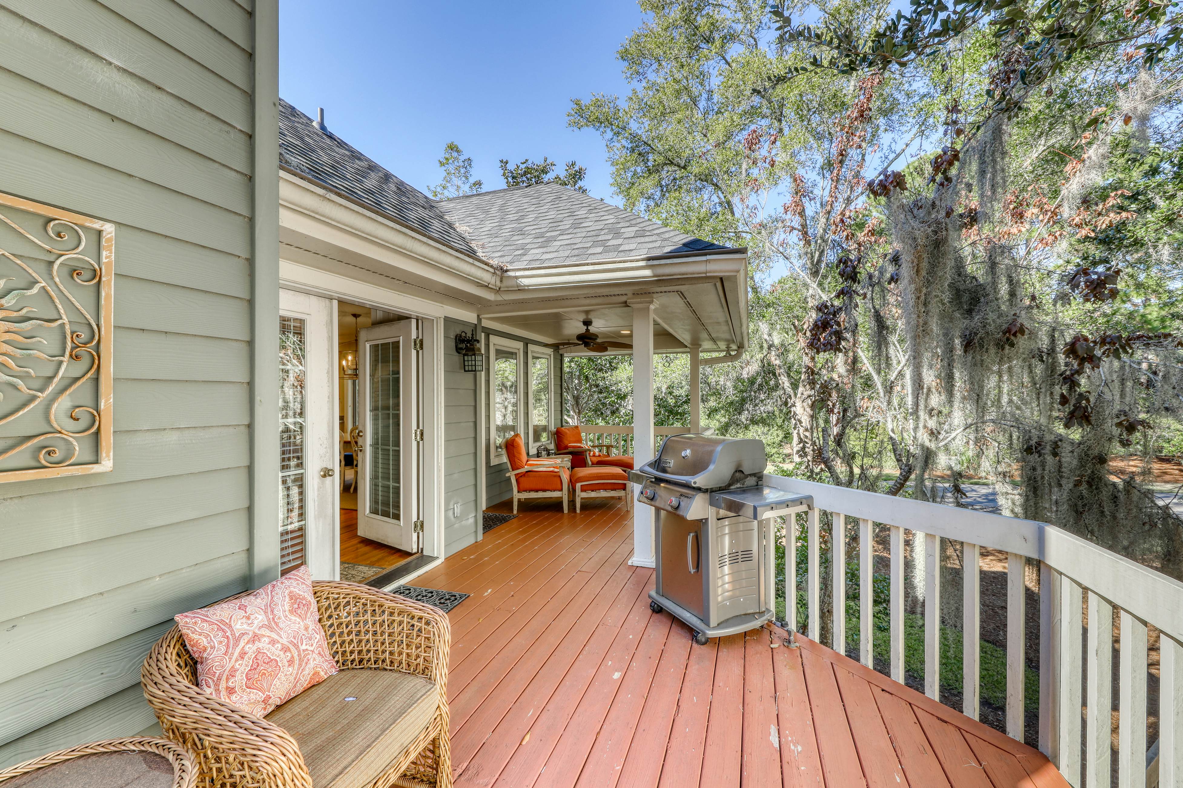 Woodsy Home with Peaceful Surroundings & Pool Near Golf & Tennis