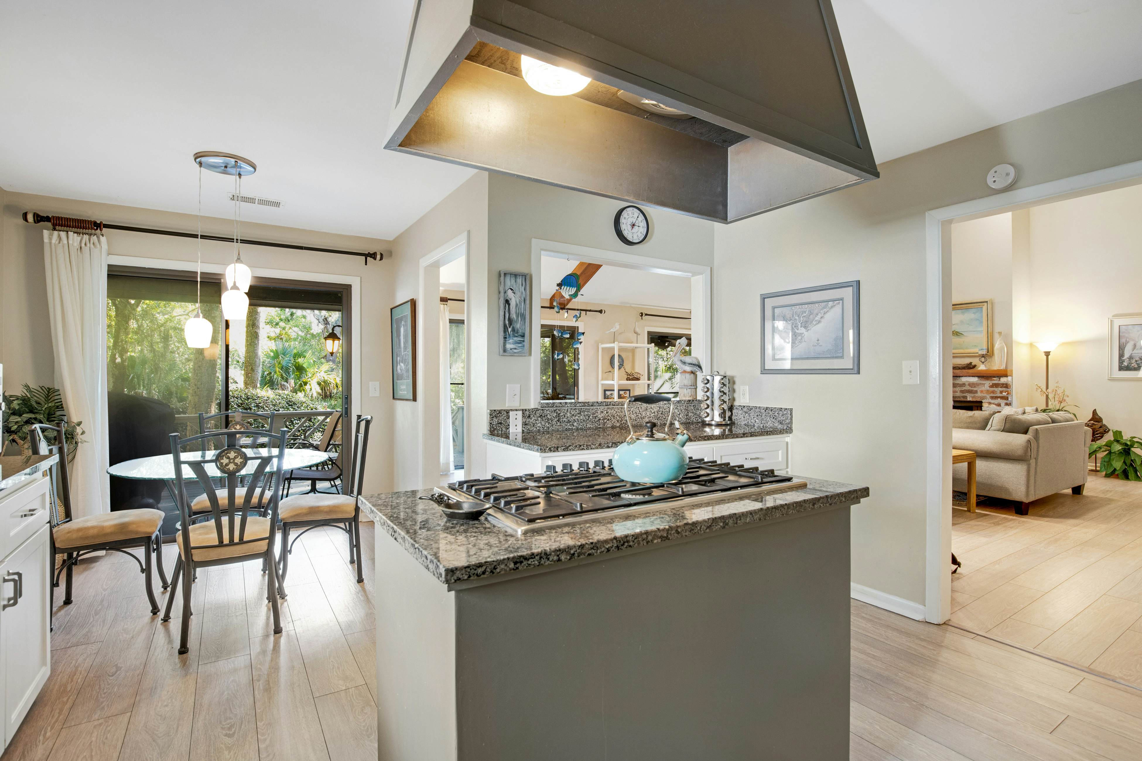 Shaded Lakeview Home with Deck & Screened Porch - Near Beach, Dogs OK