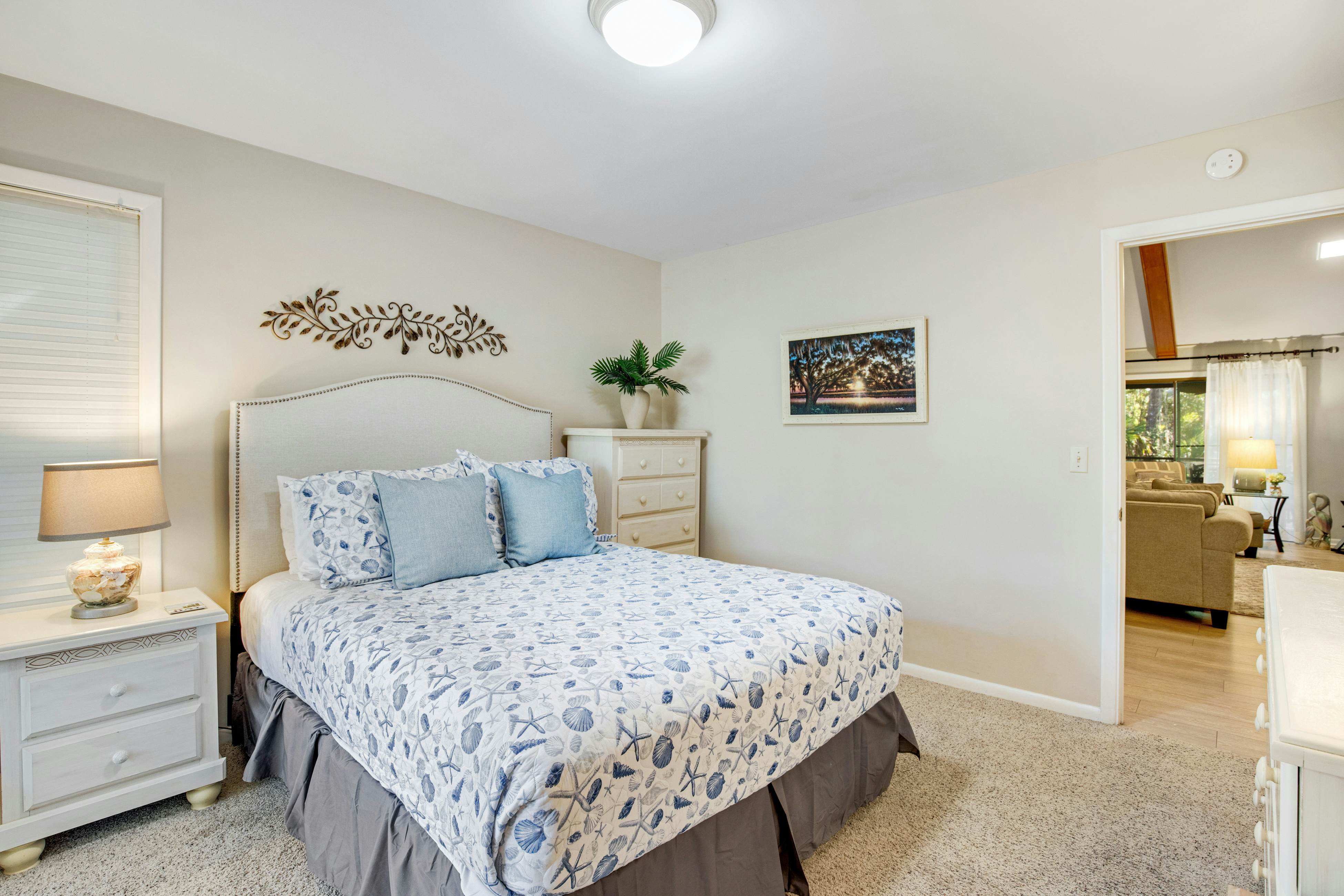 Shaded Lakeview Home with Deck & Screened Porch - Near Beach, Dogs OK