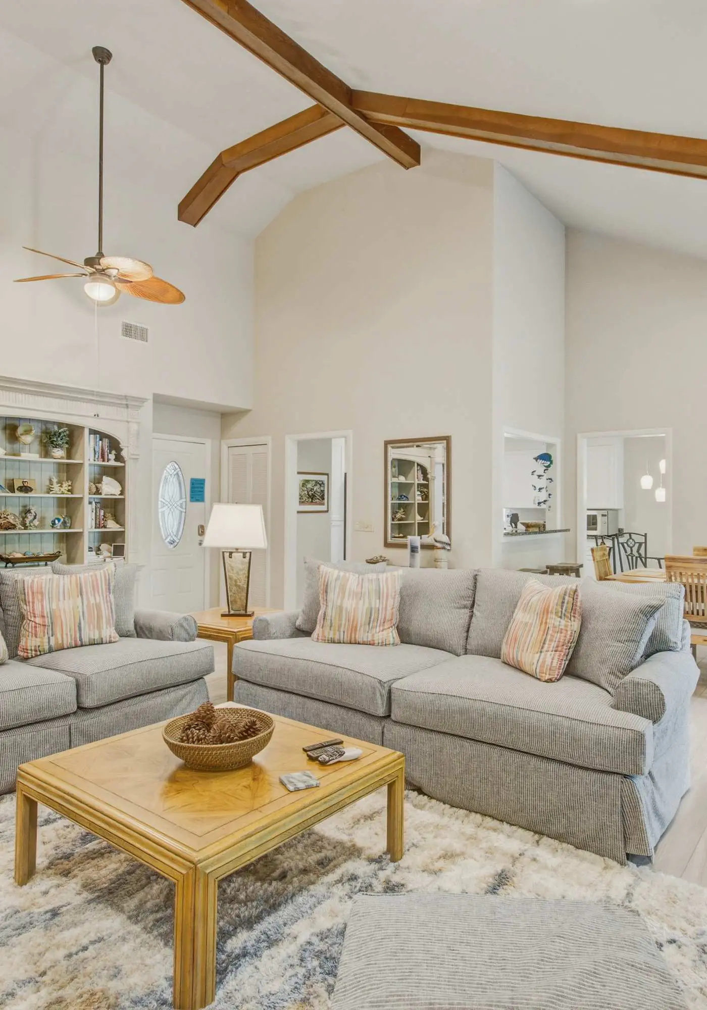 Shaded Lakeview Home with Deck & Screened Porch - Near Beach, Dogs OK