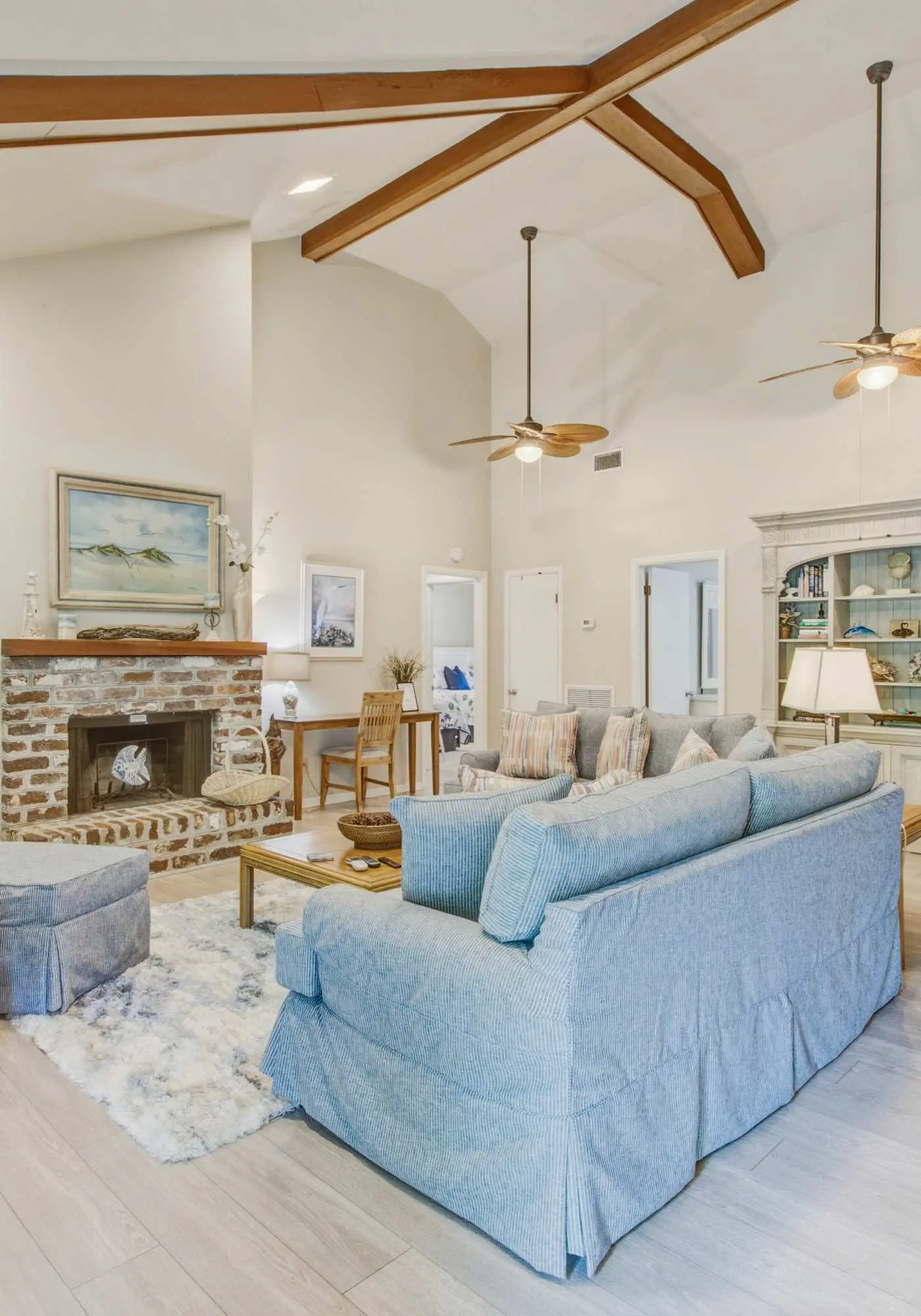 Shaded Lakeview Home with Deck & Screened Porch - Near Beach, Dogs OK