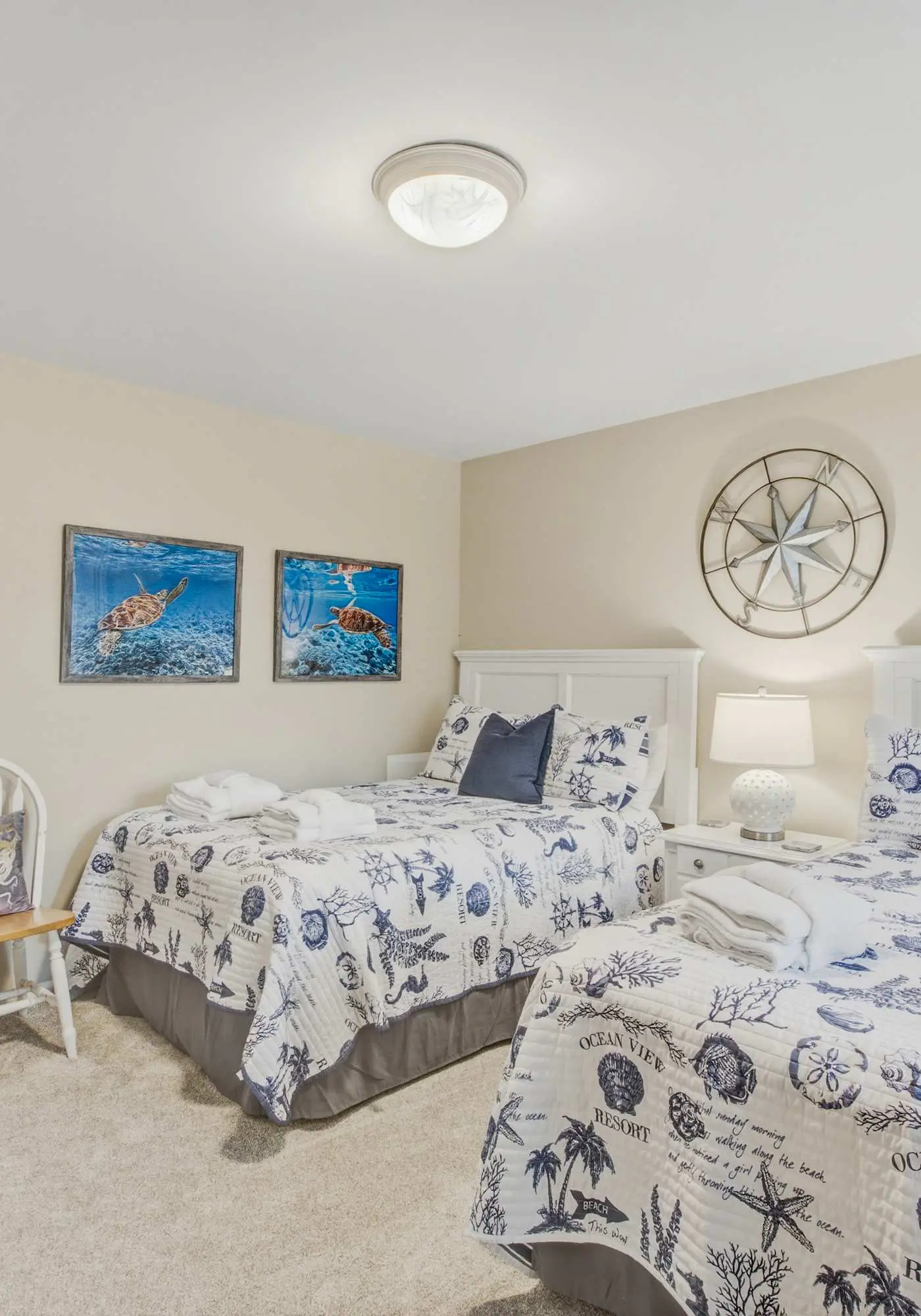 Shaded Lakeview Home with Deck & Screened Porch - Near Beach, Dogs OK