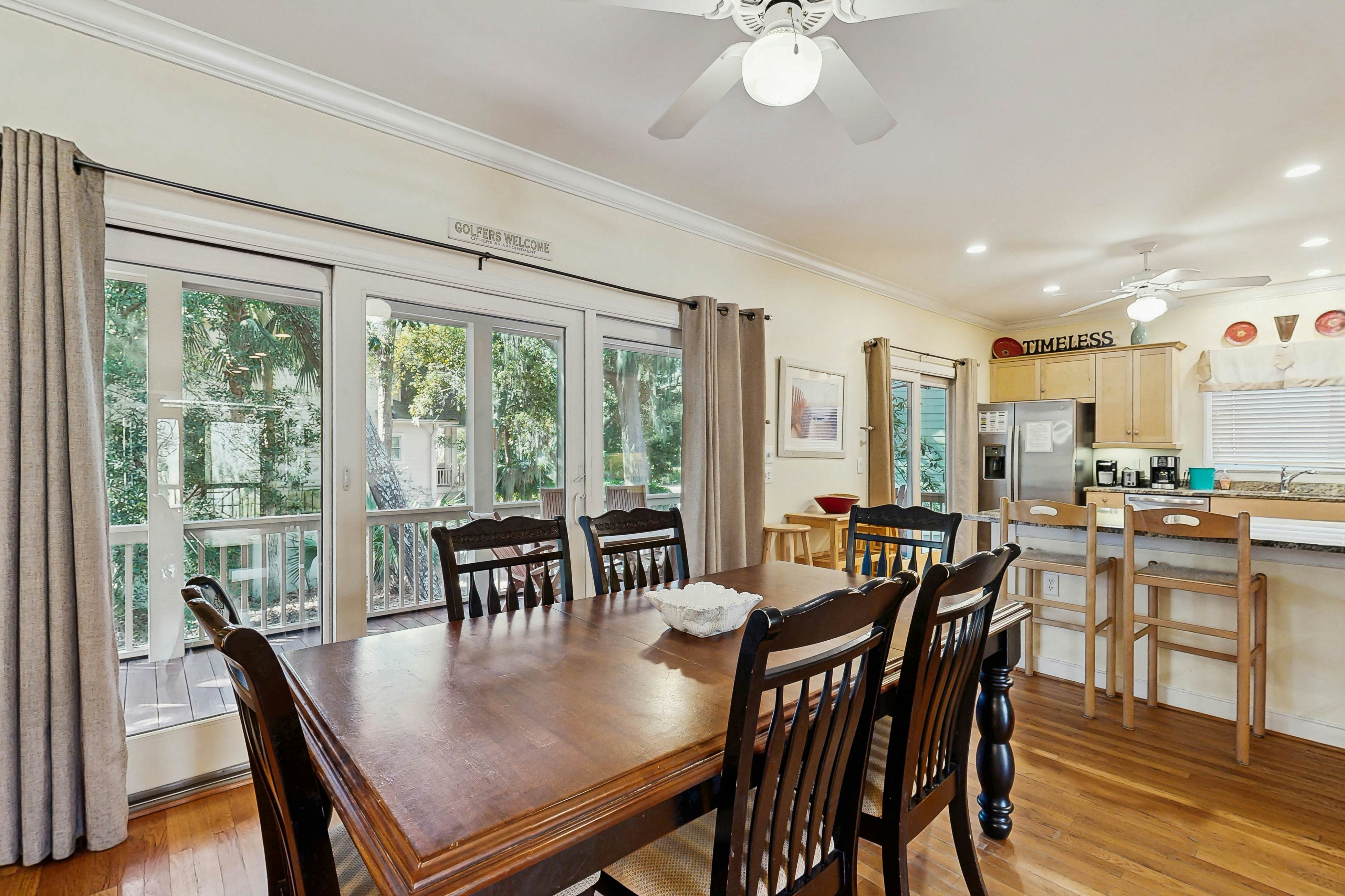 Spacious home with pool - walk to beach & golf