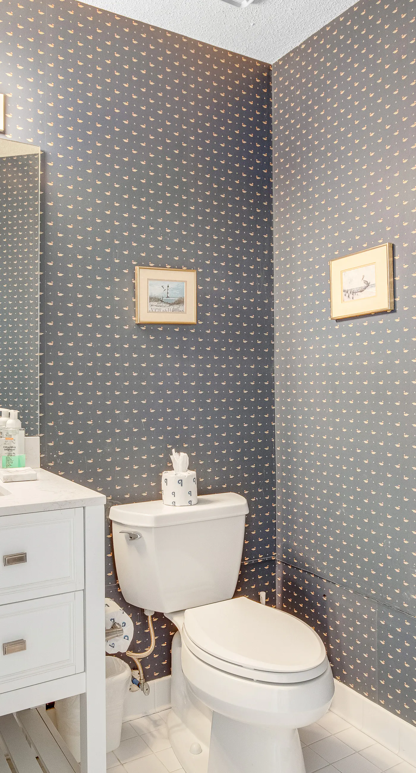 Casual cottage w/screened porch & shared pool - walk to the beach