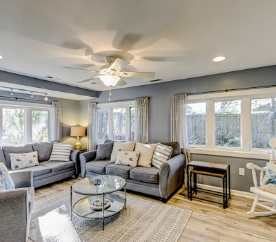 Charming Ranch Home with Large Backyard & Upgraded Kitchen, Walk to Beach