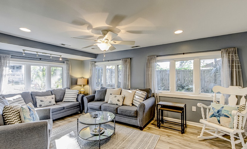 Charming Ranch Home with Large Backyard & Upgraded Kitchen, Walk to Beach