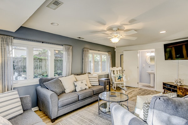 Charming Ranch Home with Large Backyard & Upgraded Kitchen, Walk to Beach