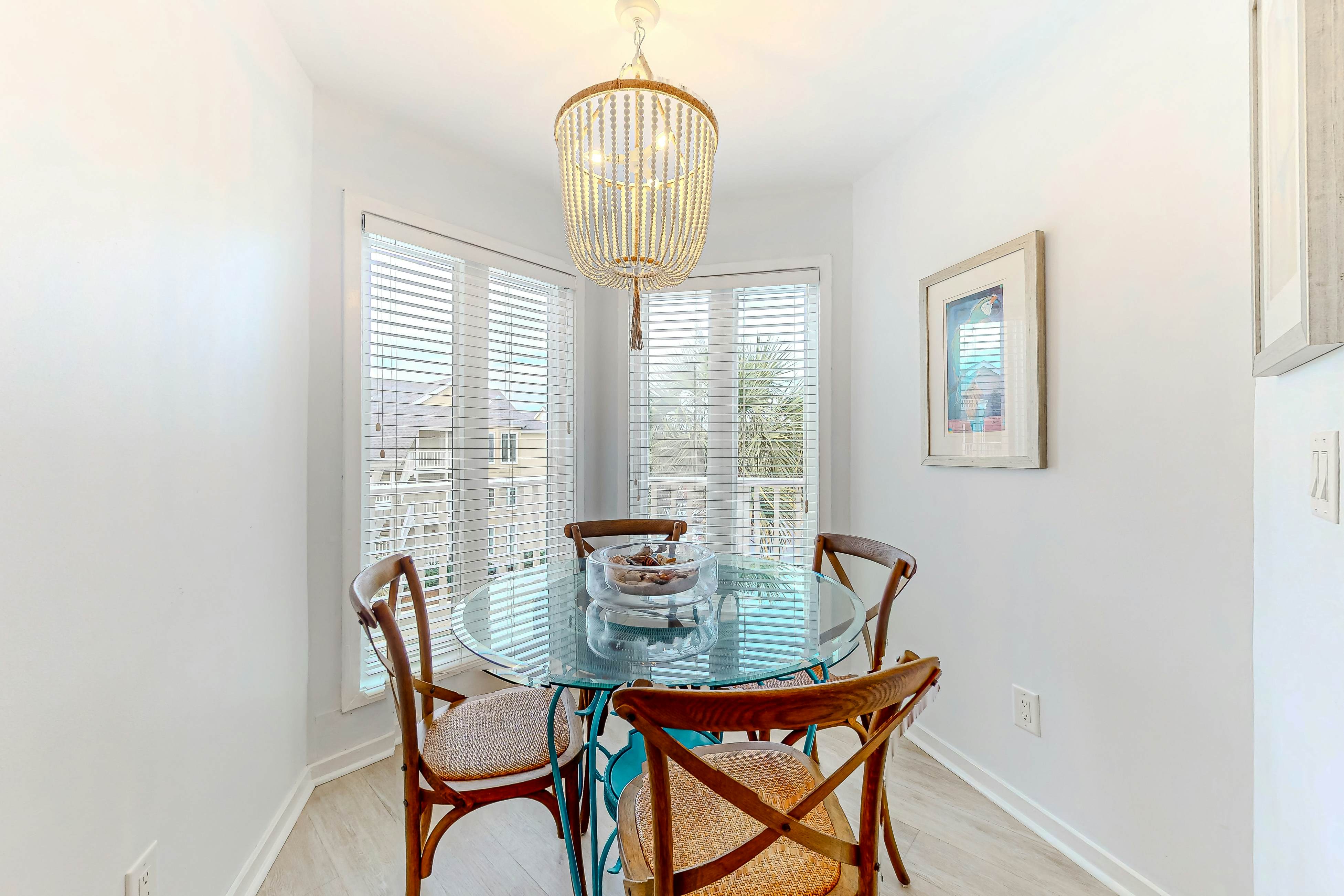 Two-story condo near beach with on-site pool & screened deck