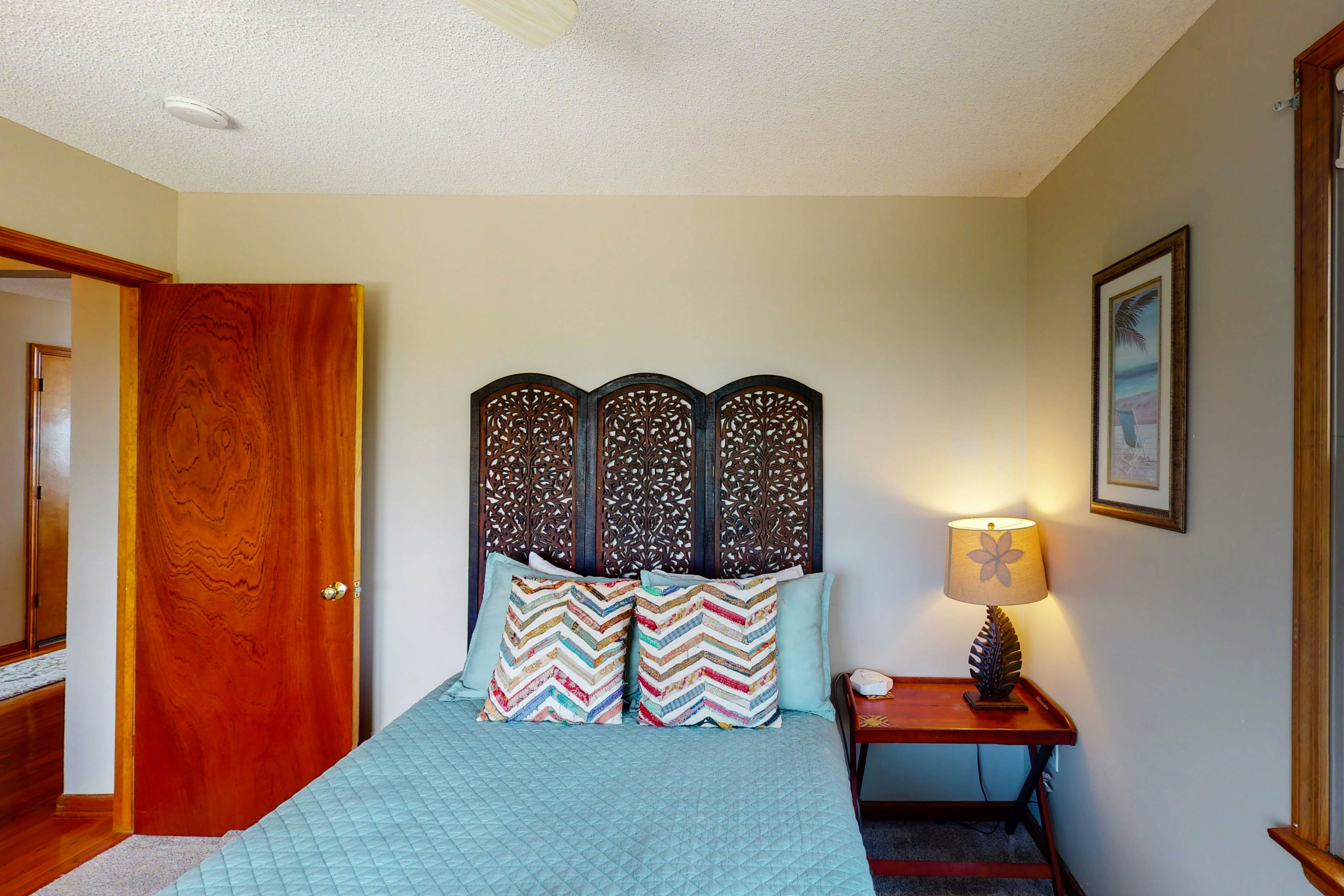 Oceanfront home with stunning ocean views, central AC, and private W/D