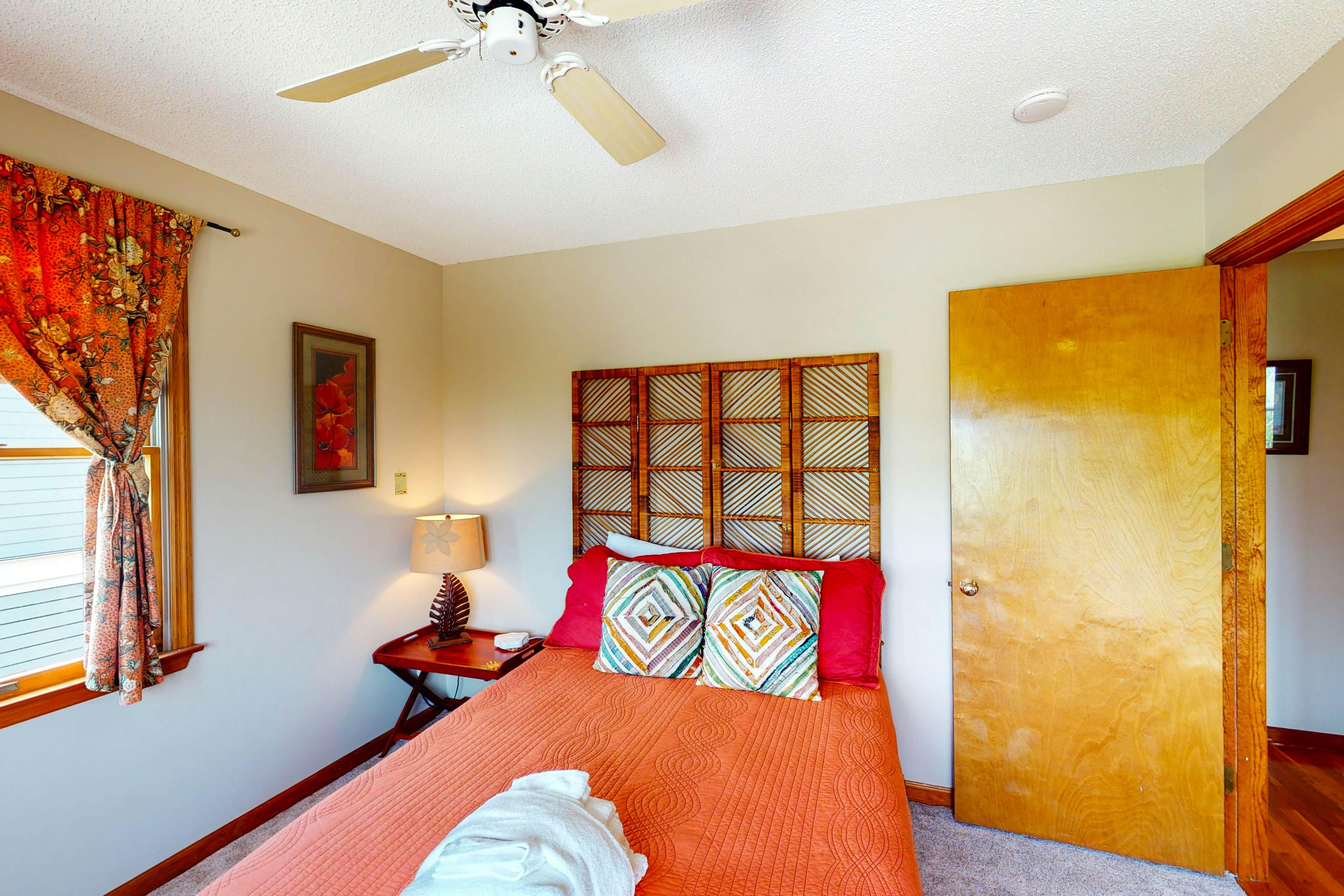 Oceanfront home with stunning ocean views, central AC, and private W/D