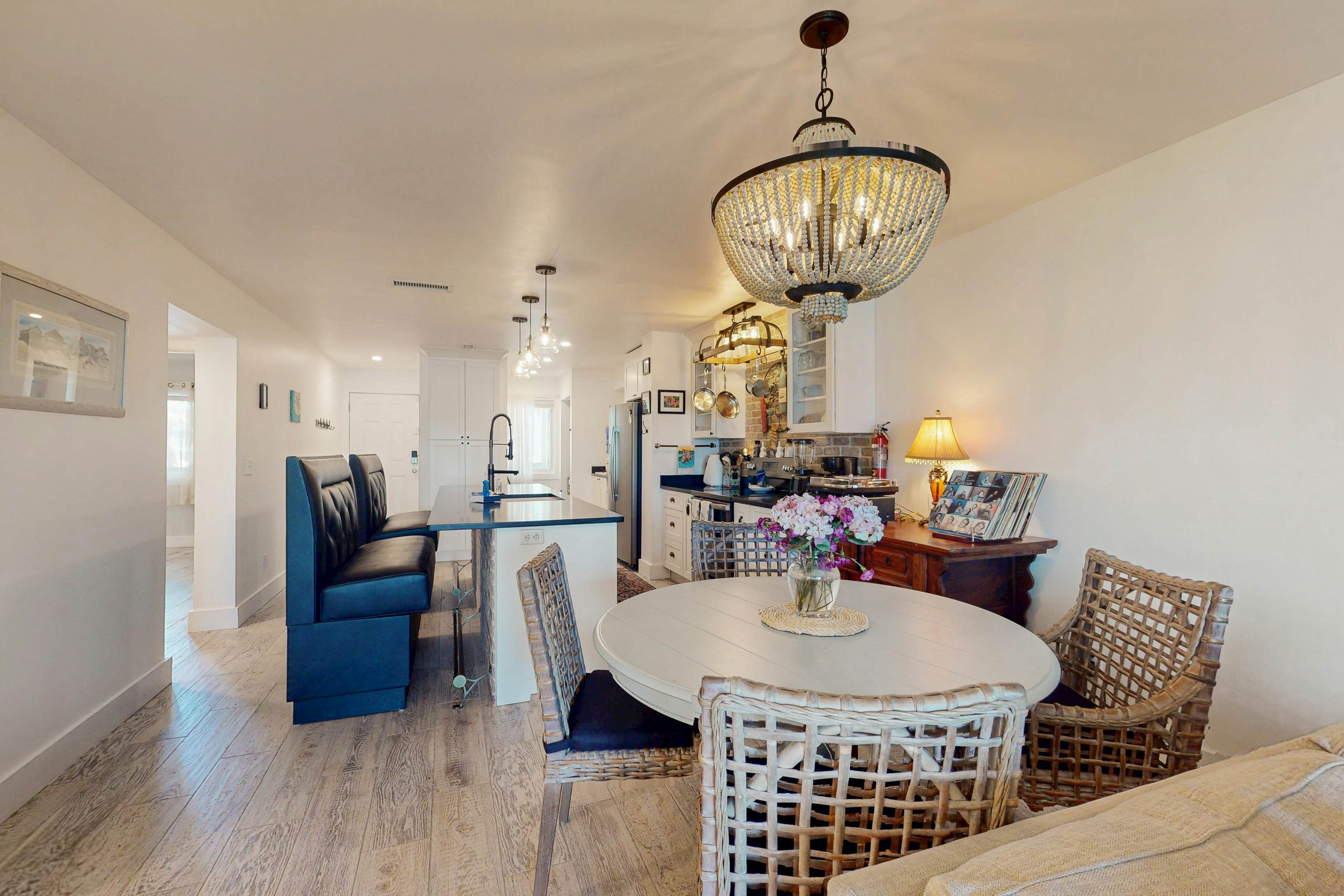 1st-floor riverfront condo w/spectacular river views, balcony, and central AC