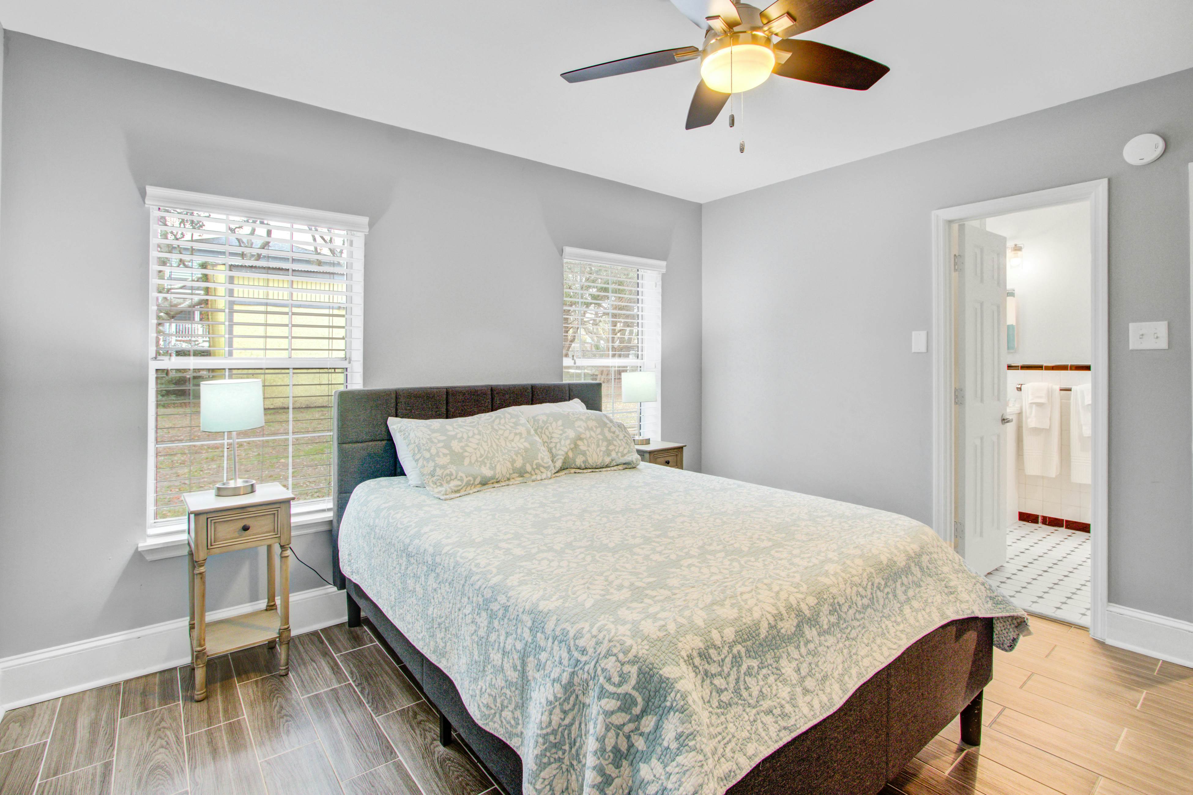 Dog-friendly, ocean-view getaway with grill, deck, beach access & basketball